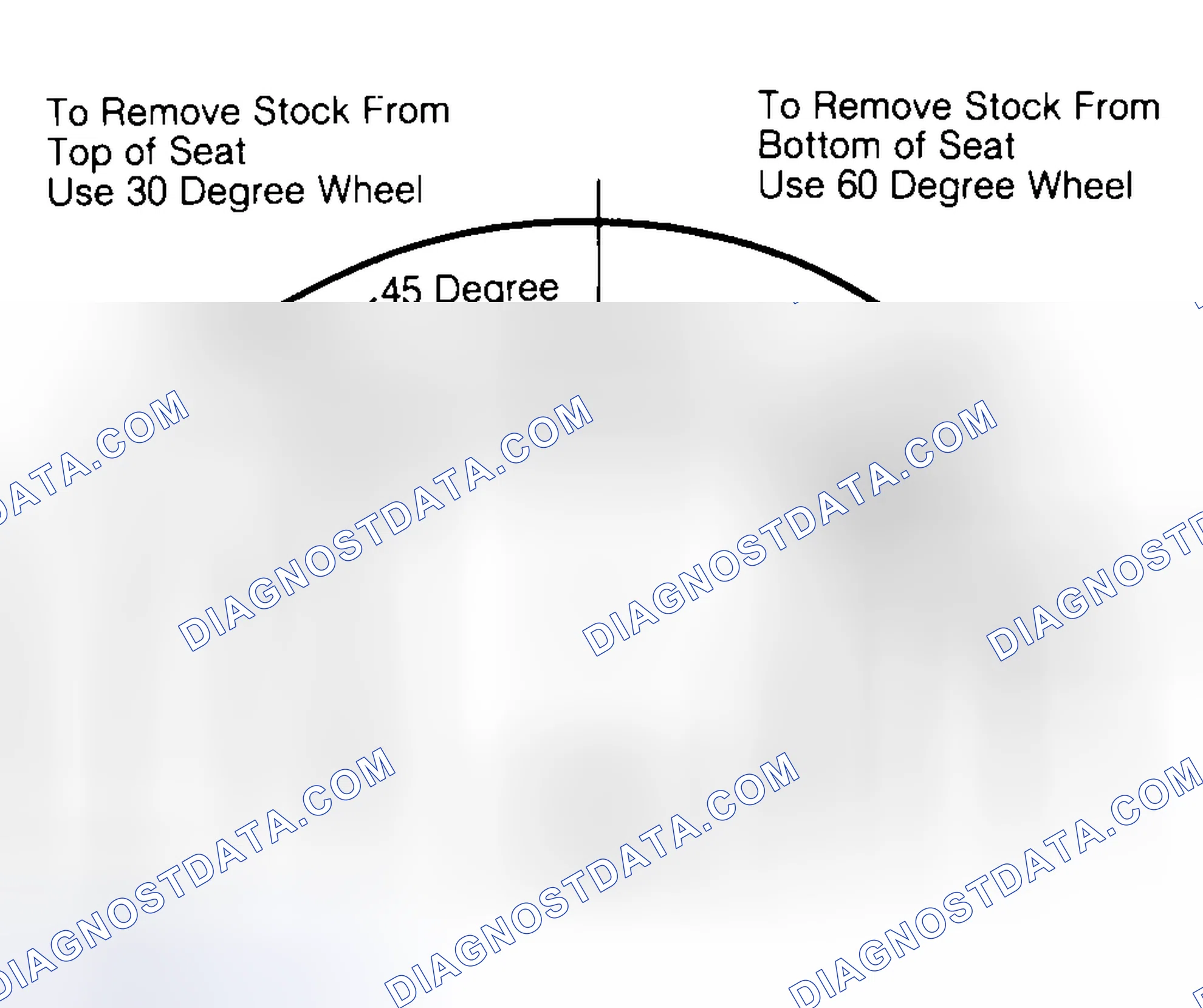 Scheme 19: Adjusting Valve Seat Width