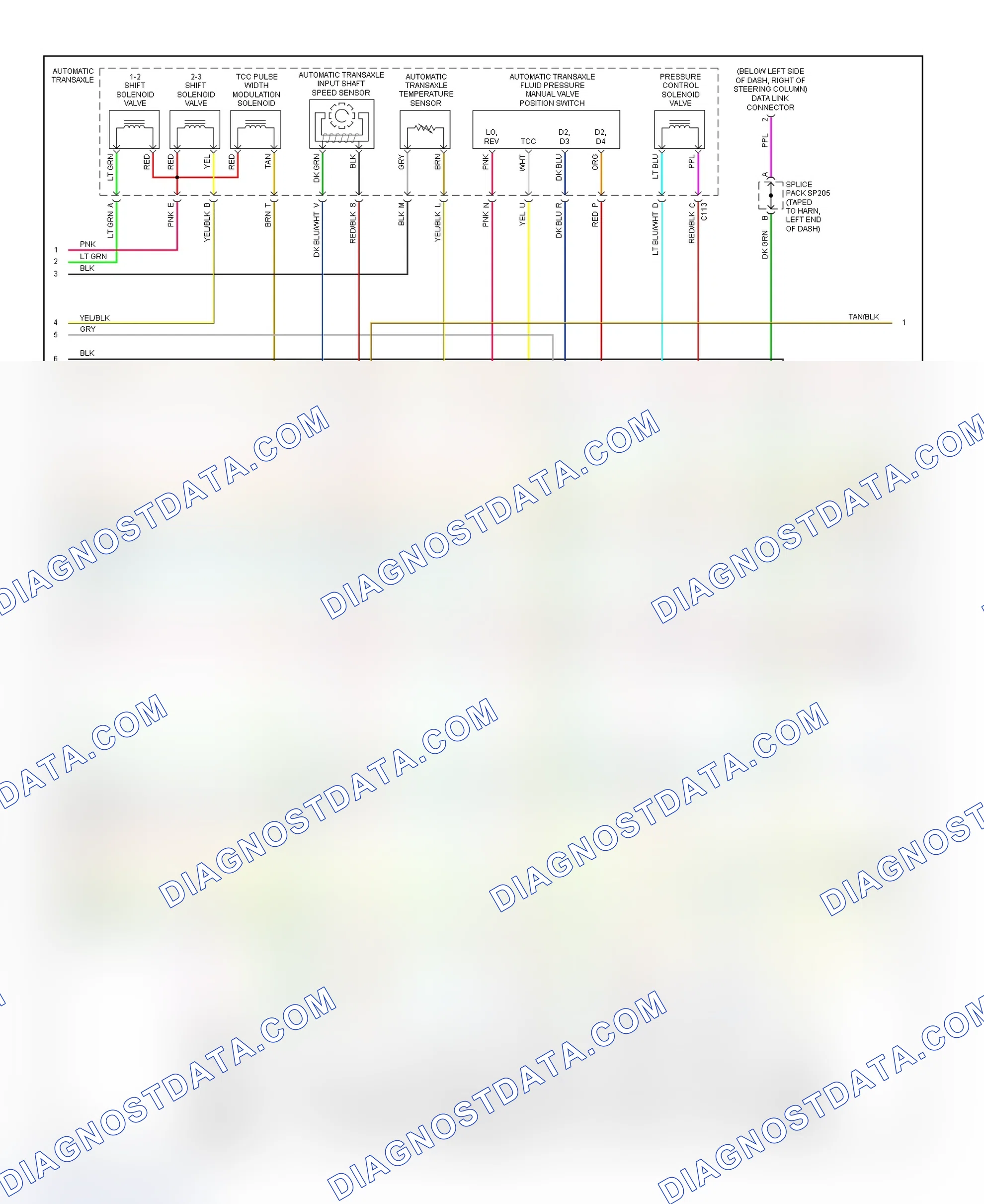 Scheme 118: PCM Wiring Diagram (Impala & Monte Carlo - 3.8L - 2 Of 4)