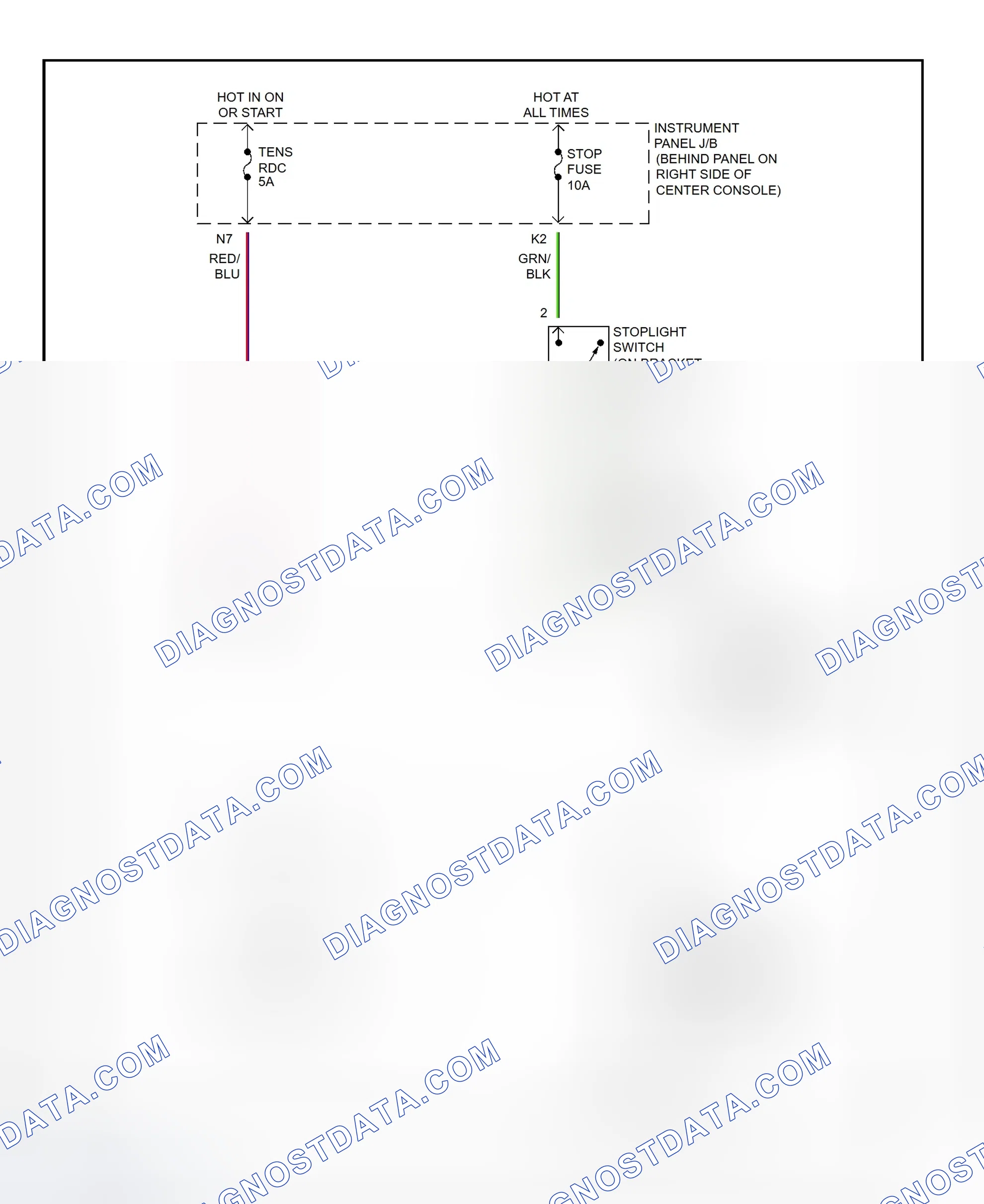 Scheme 318: Shift Interlock System Wiring Diagram (2002 - Toyota Celica)