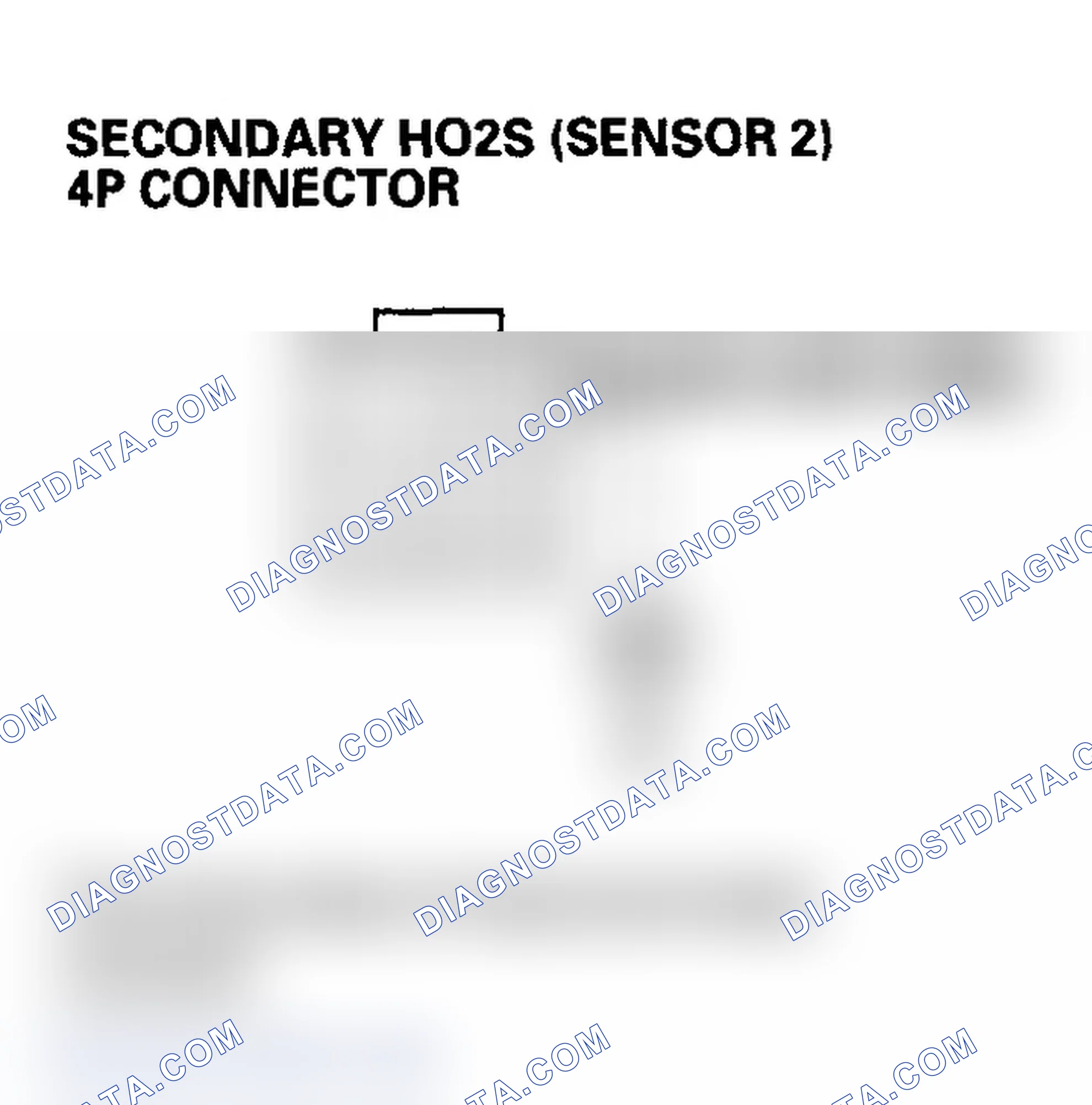 Scheme 81: DTC P0137: Secondary HO2S (Sensor 2) Circuit Low Voltage (2002-2004 models)