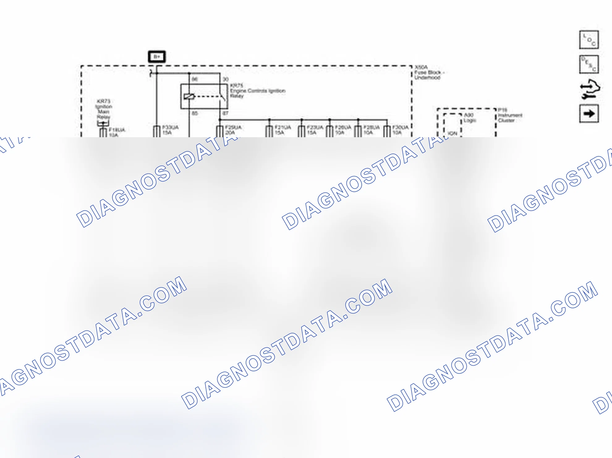 Scheme 38: Module Power, Ground, Serial Data, and MIL
