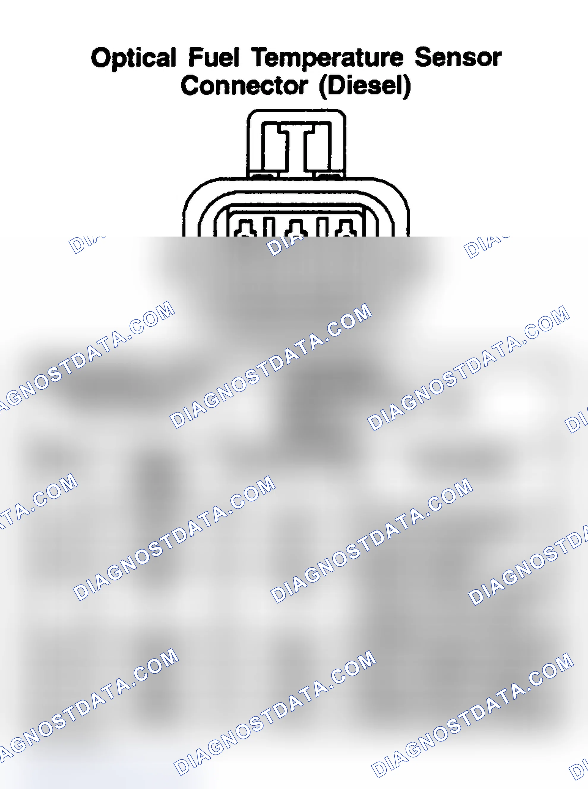 Scheme 204: OPTICAL FUEL TEMPERATURE SENSOR (DIESEL)