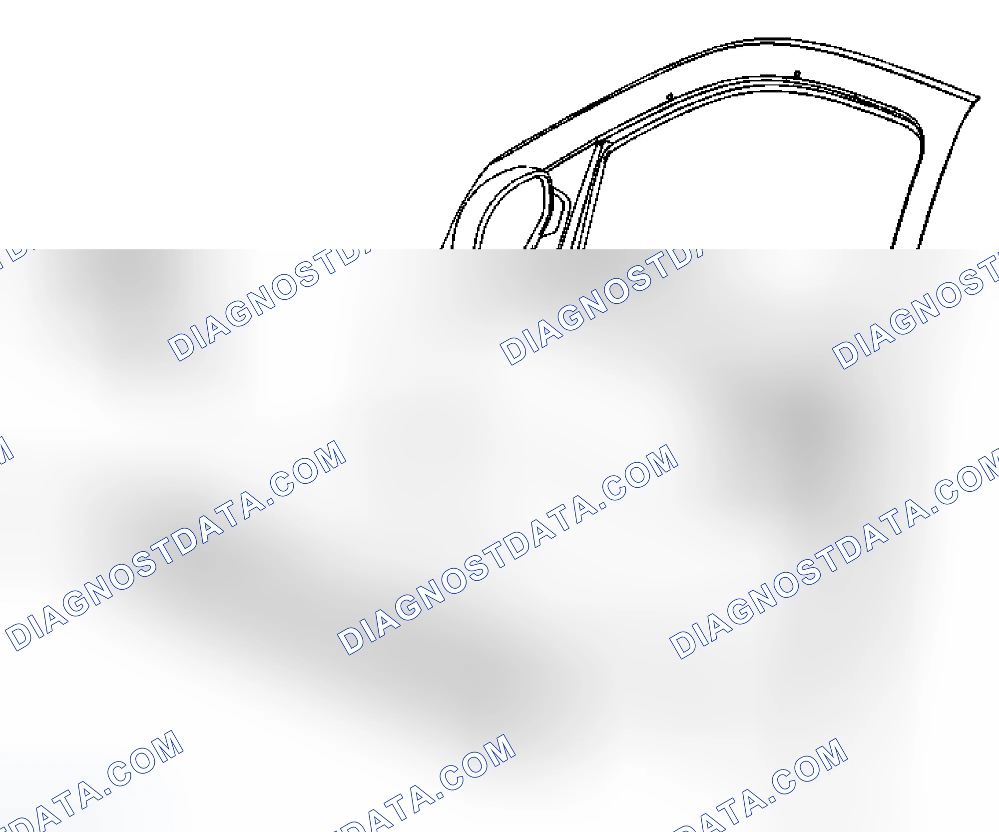Scheme 113: Door Body Side Molding Replacement (Crew Cab)