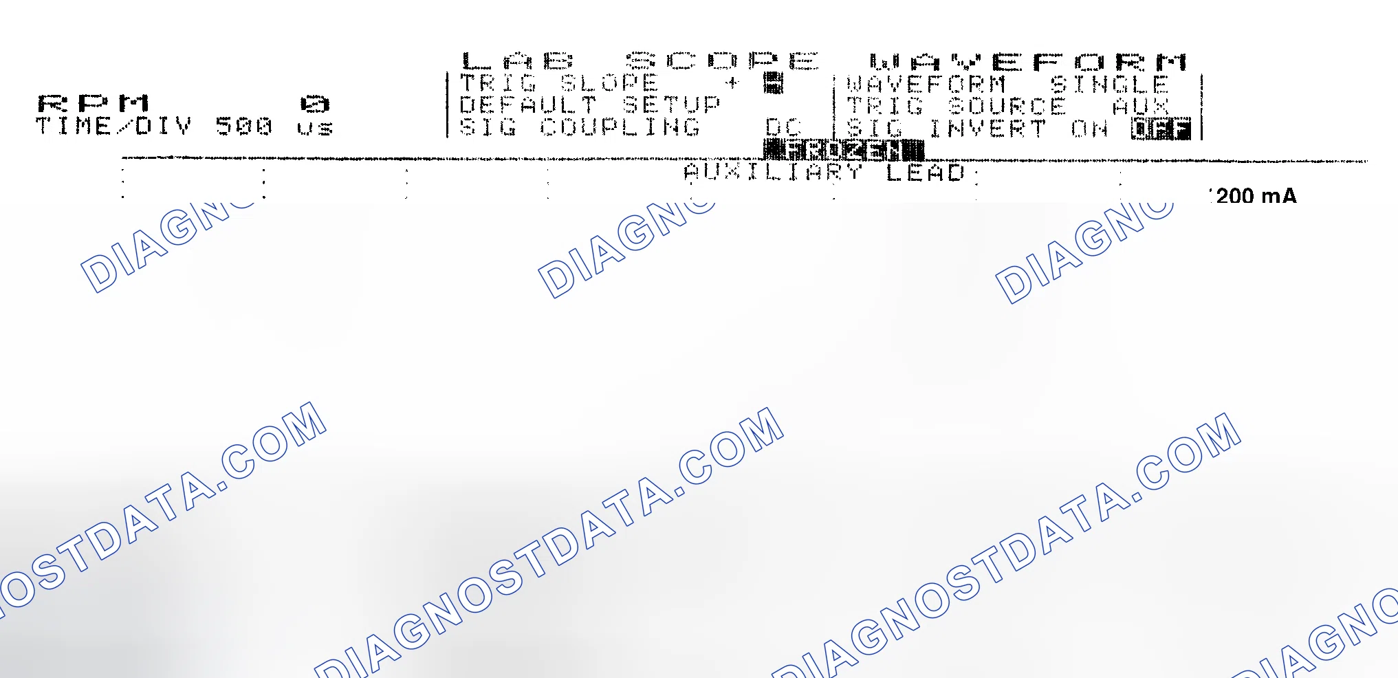 Scheme 17: Single Injector w/Normal Current Flow - Current Pattern