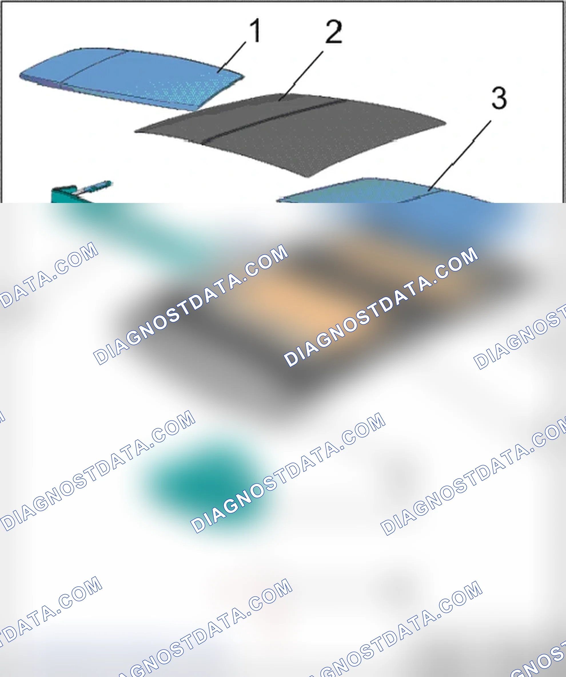 Scheme 1: EXTERIOR ASSEMBLY PARTS