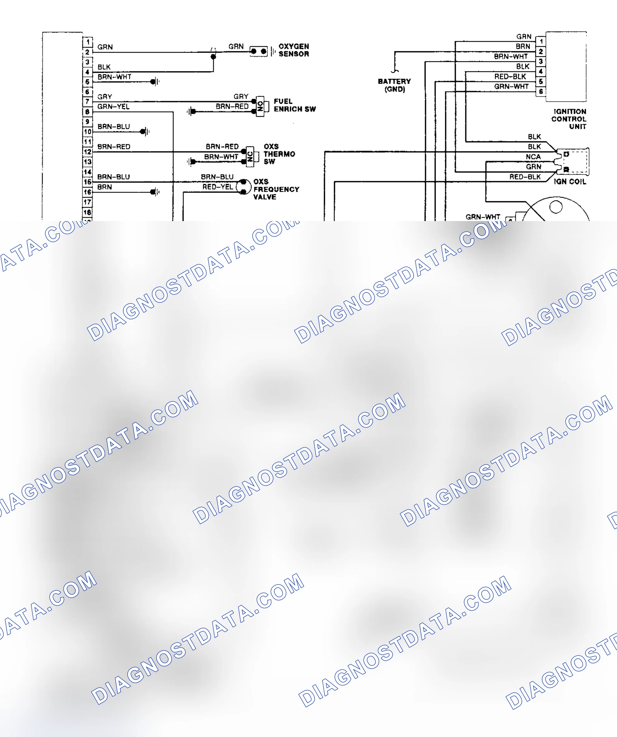 Scheme 25: CIS-E Wiring Diagram (Cabriolet)