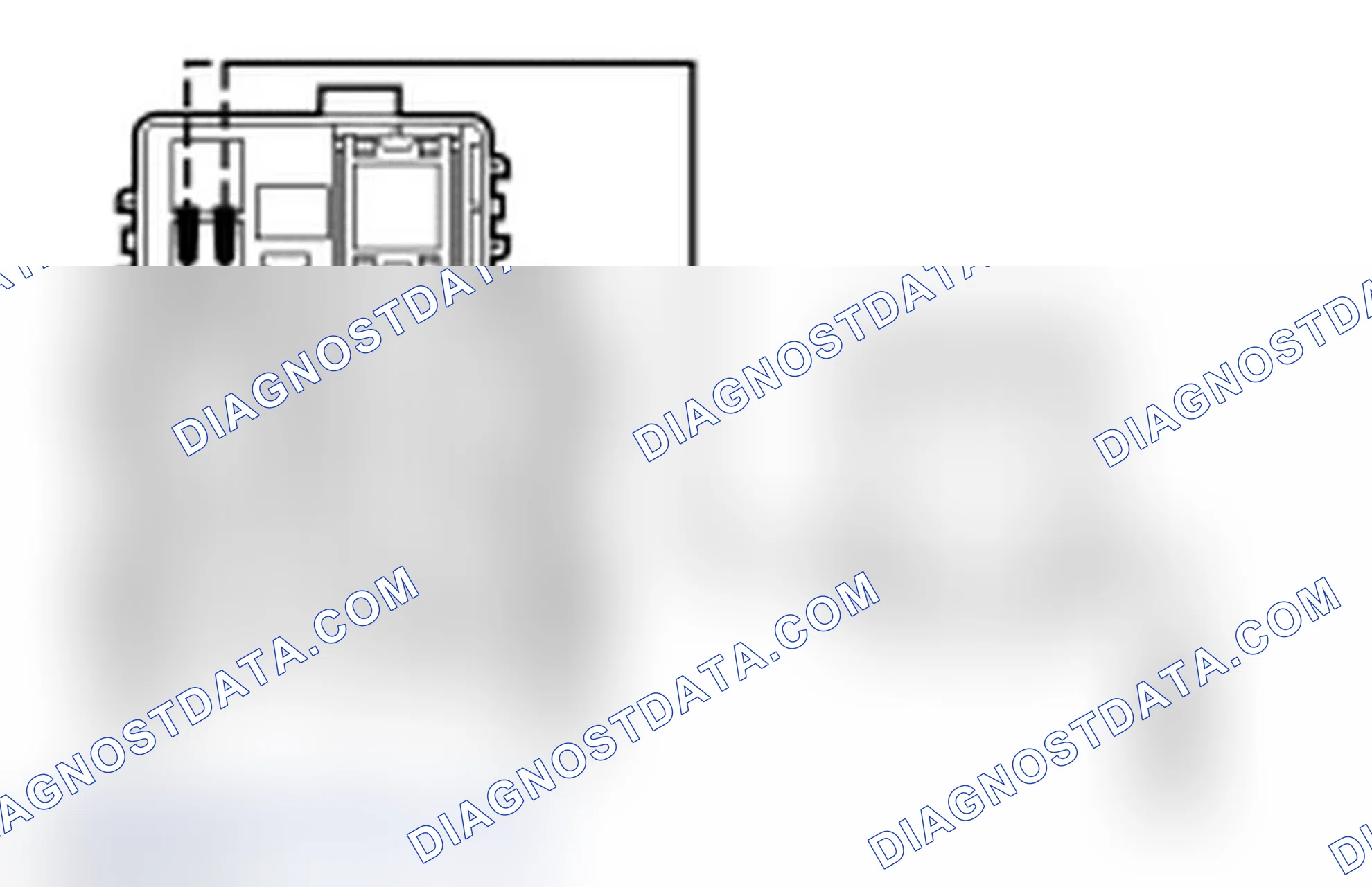 Scheme 59: PINPOINT TEST U: THE REVERSING LAMPS ARE INOPERATIVE