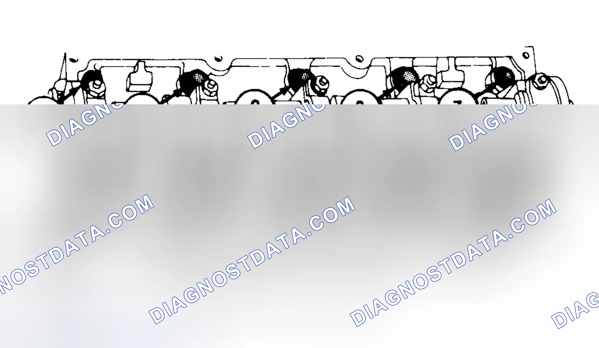 Scheme 7: Typical Cylinder Head Tightening or Loosening Sequence