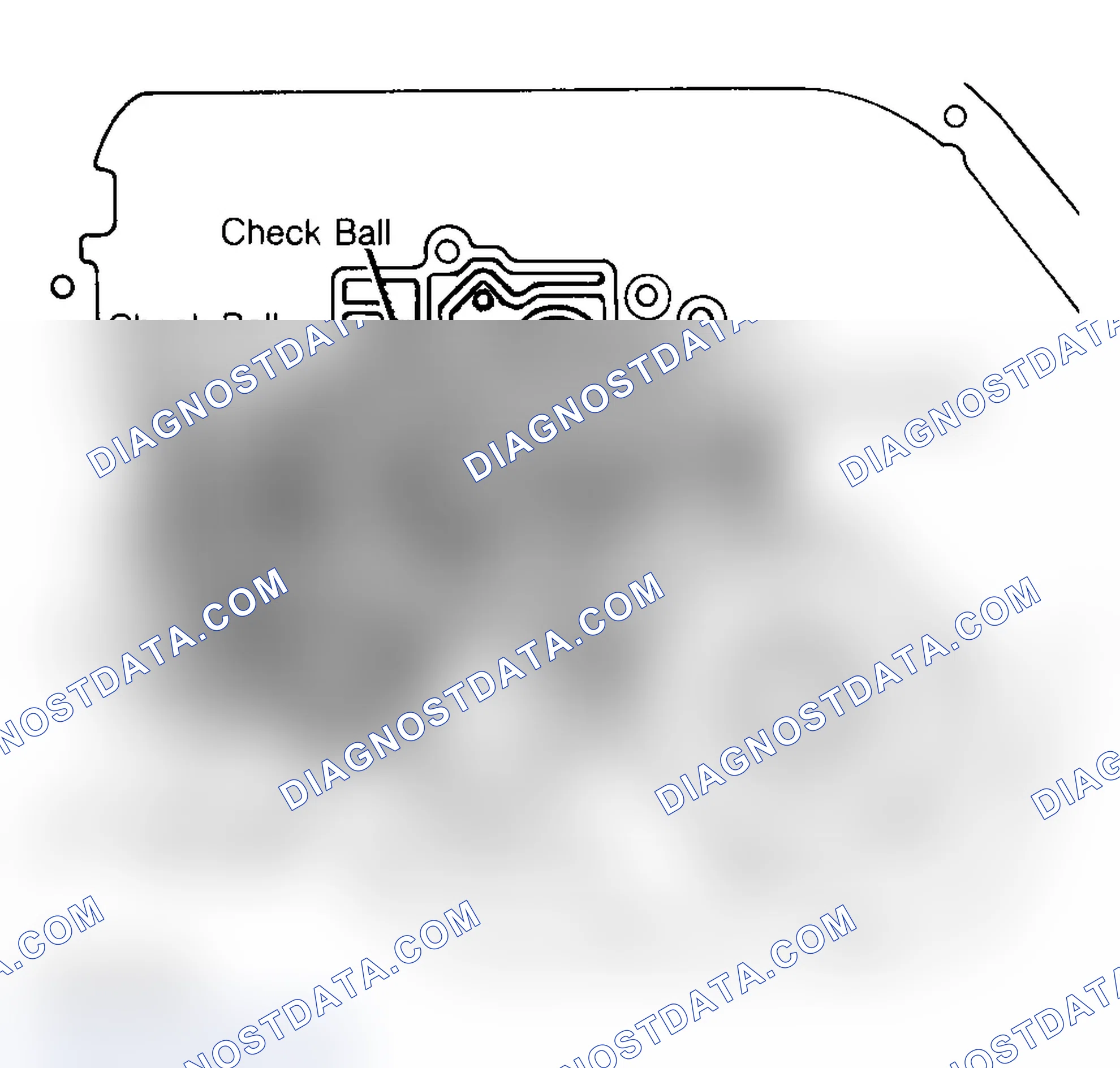 Scheme 82: CONTROL VALVE SPACER DETENT SOLENOID, & FRONT SERVO