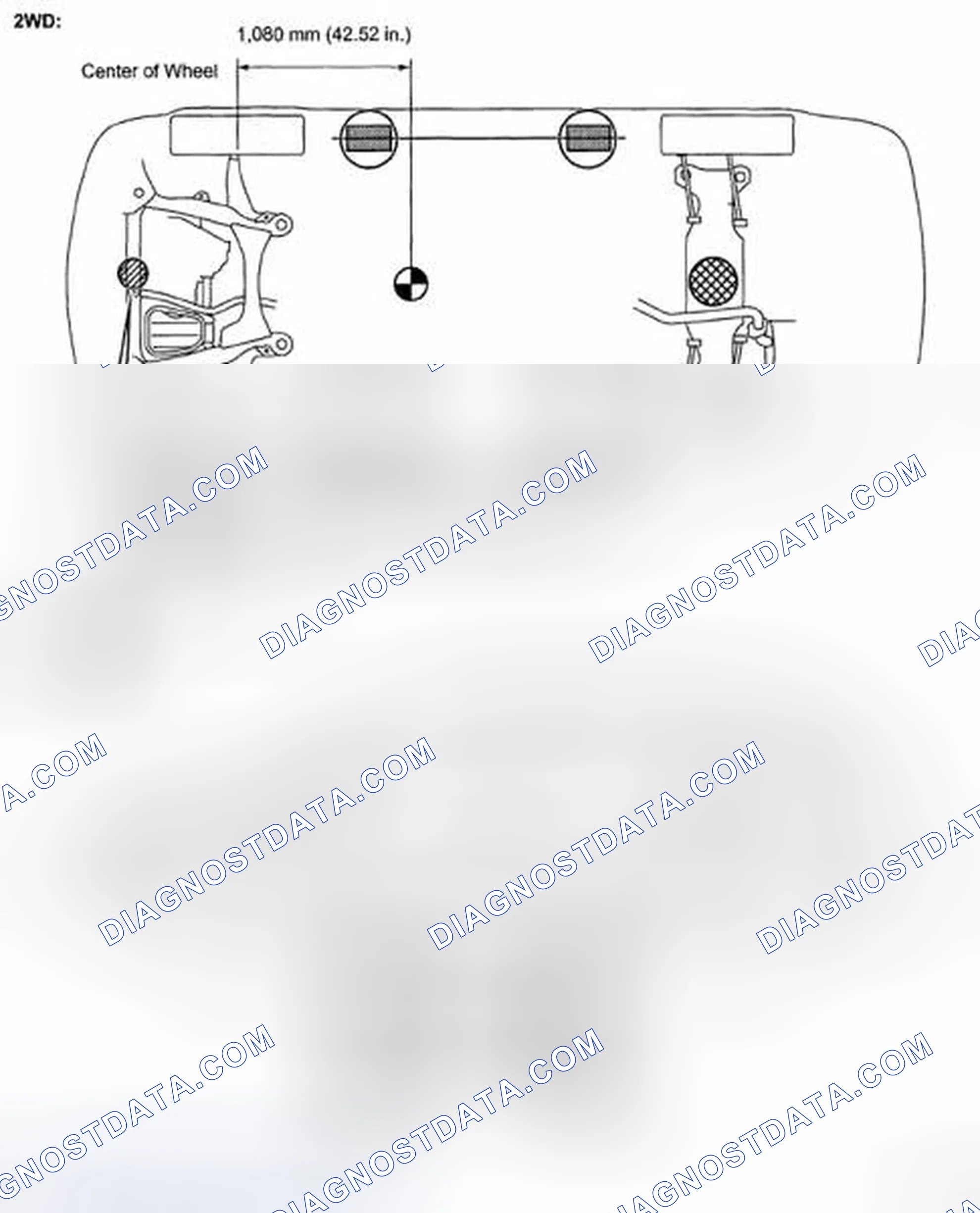 Scheme 52: VEHICLE LIFT AND SUPPORT LOCATIONS