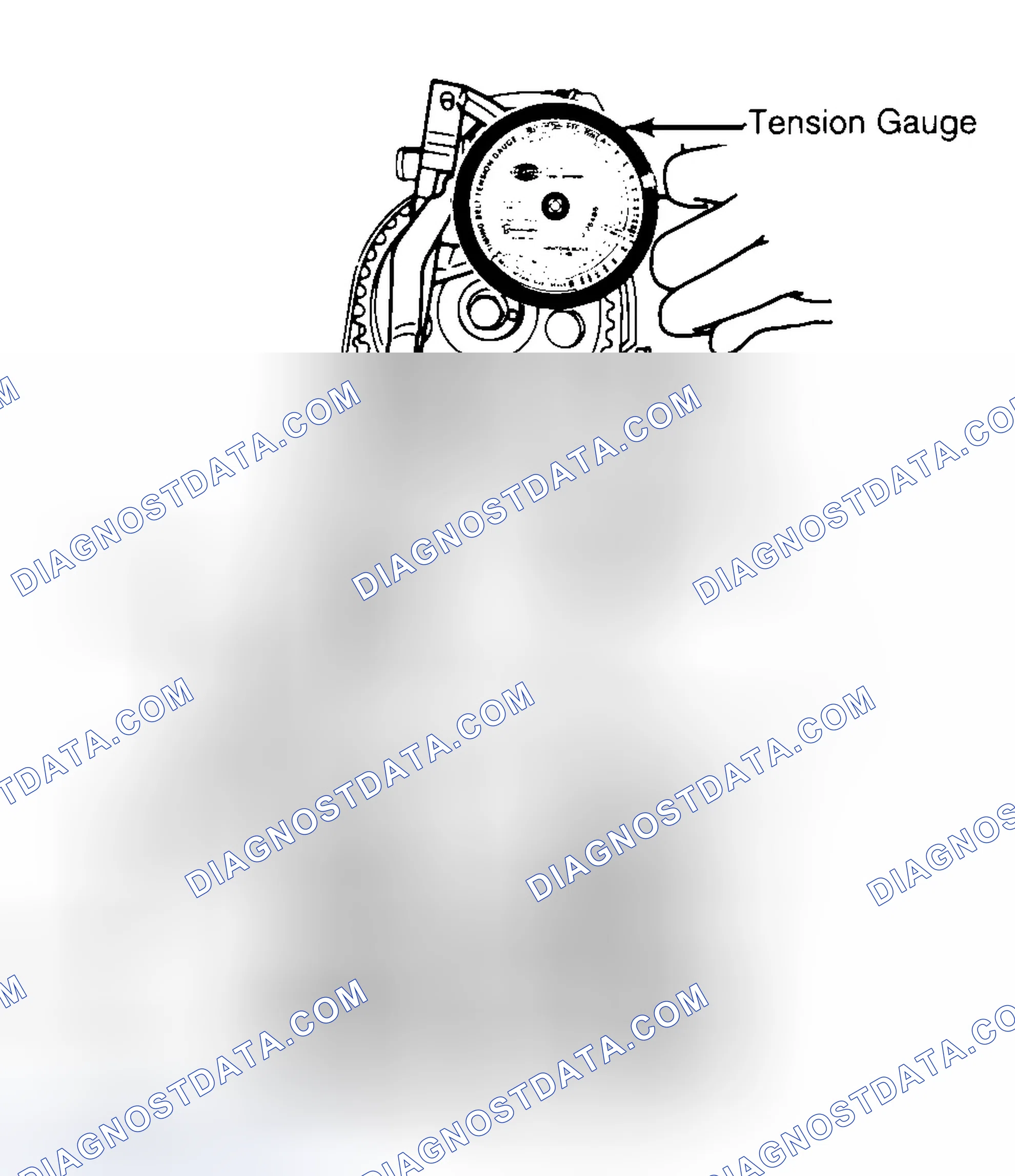 Scheme 3: Adjusting Typical Timing Belt Tension