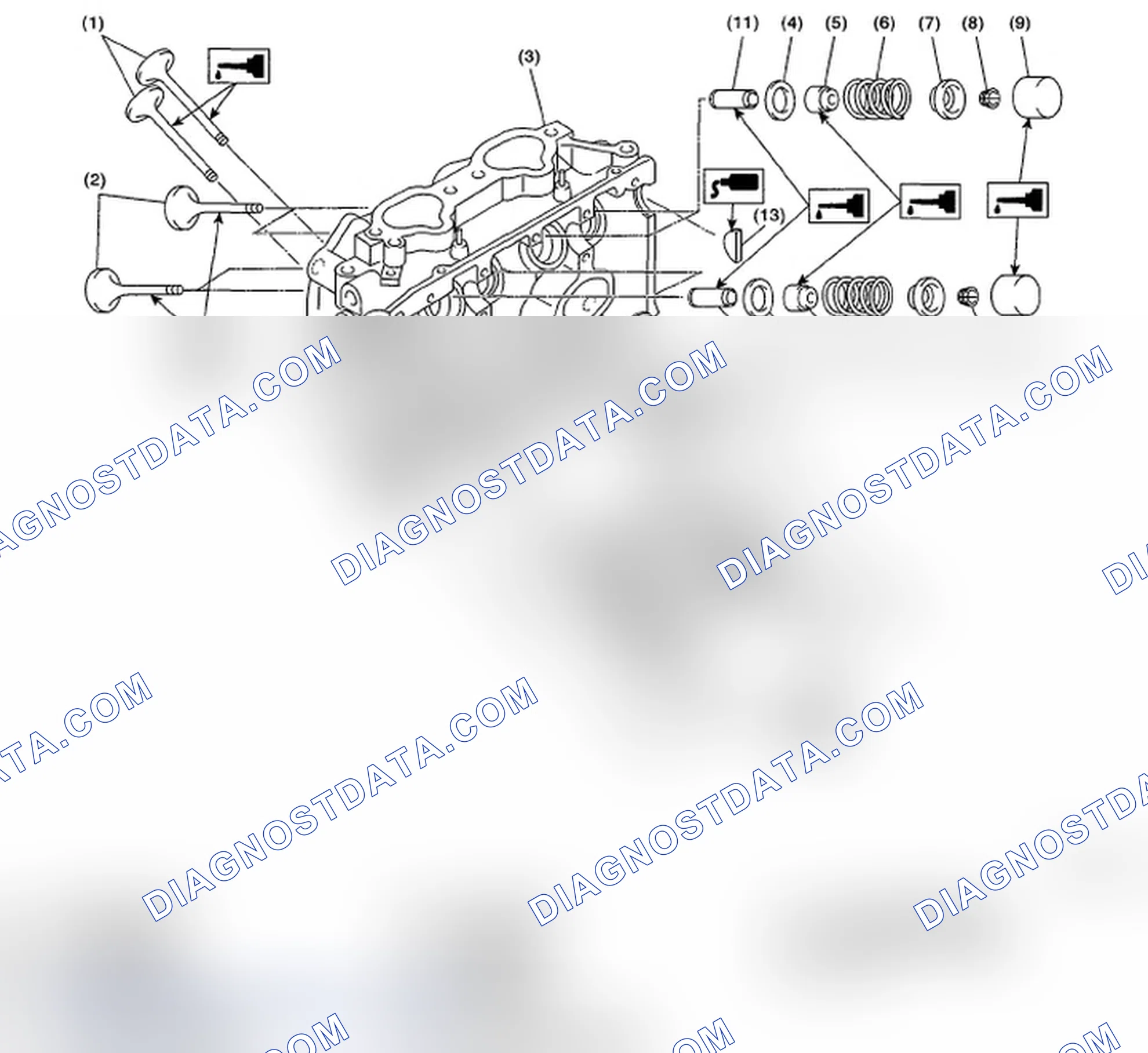 Scheme 297: CYLINDER HEAD AND VALVE ASSEMBLY