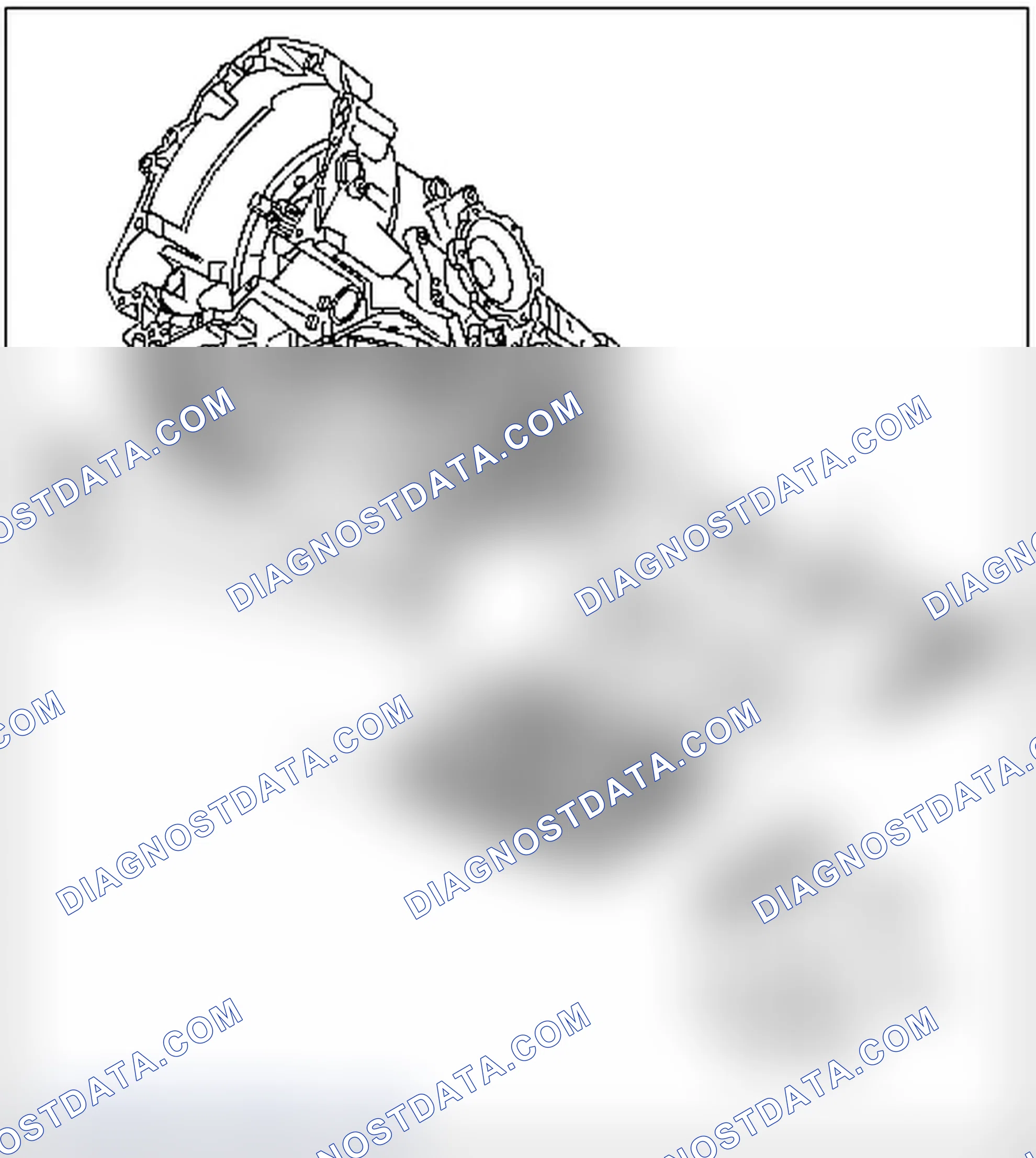 Scheme 101: Disassembling control mechanism for transmission