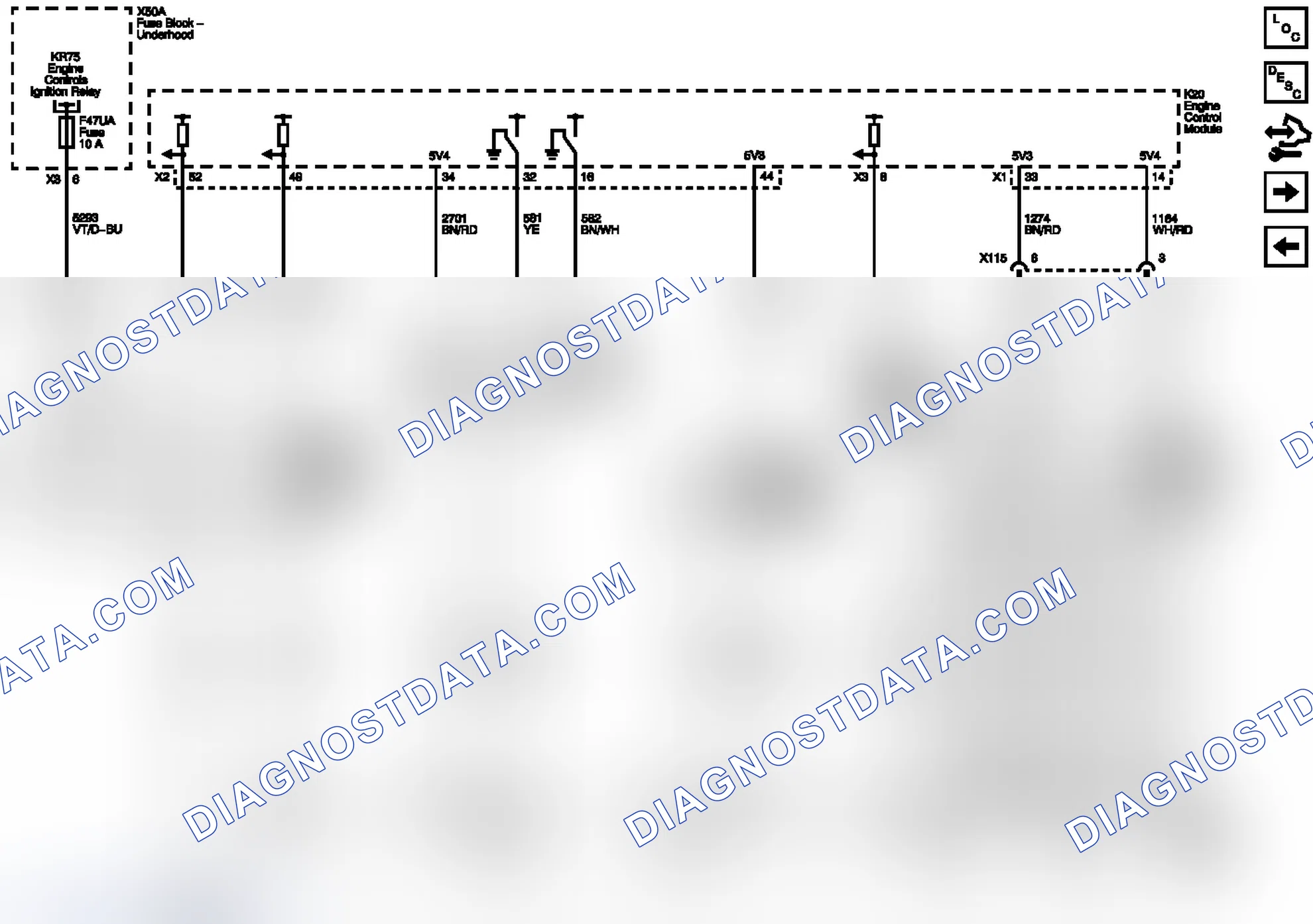 Scheme 55: Engine Controls Wiring Schematics