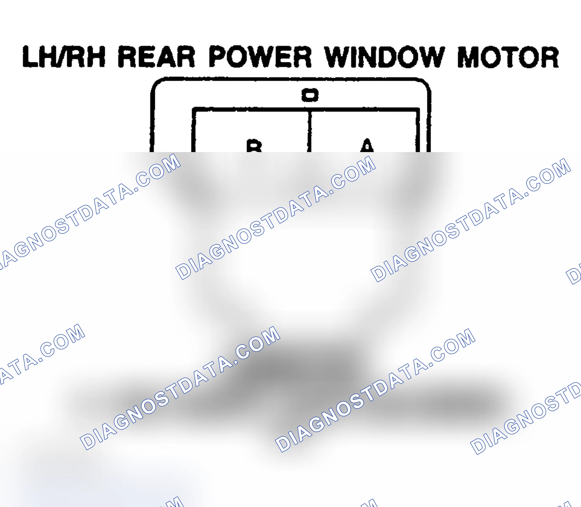 Scheme 199: POWER WINDOW MOTOR (REAR) - LEFT & RIGHT-HAND