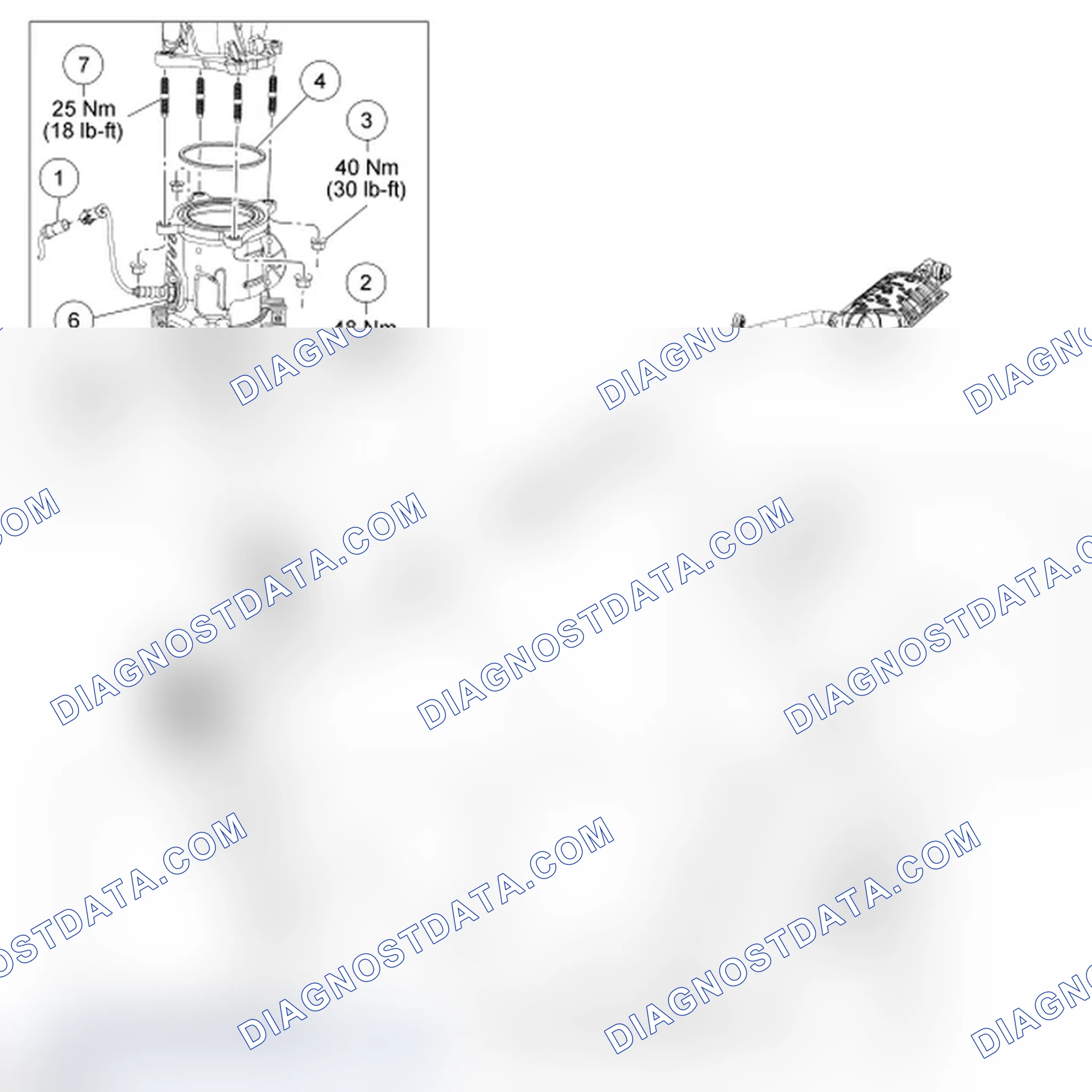 Scheme 3: Exhaust System - Exploded View