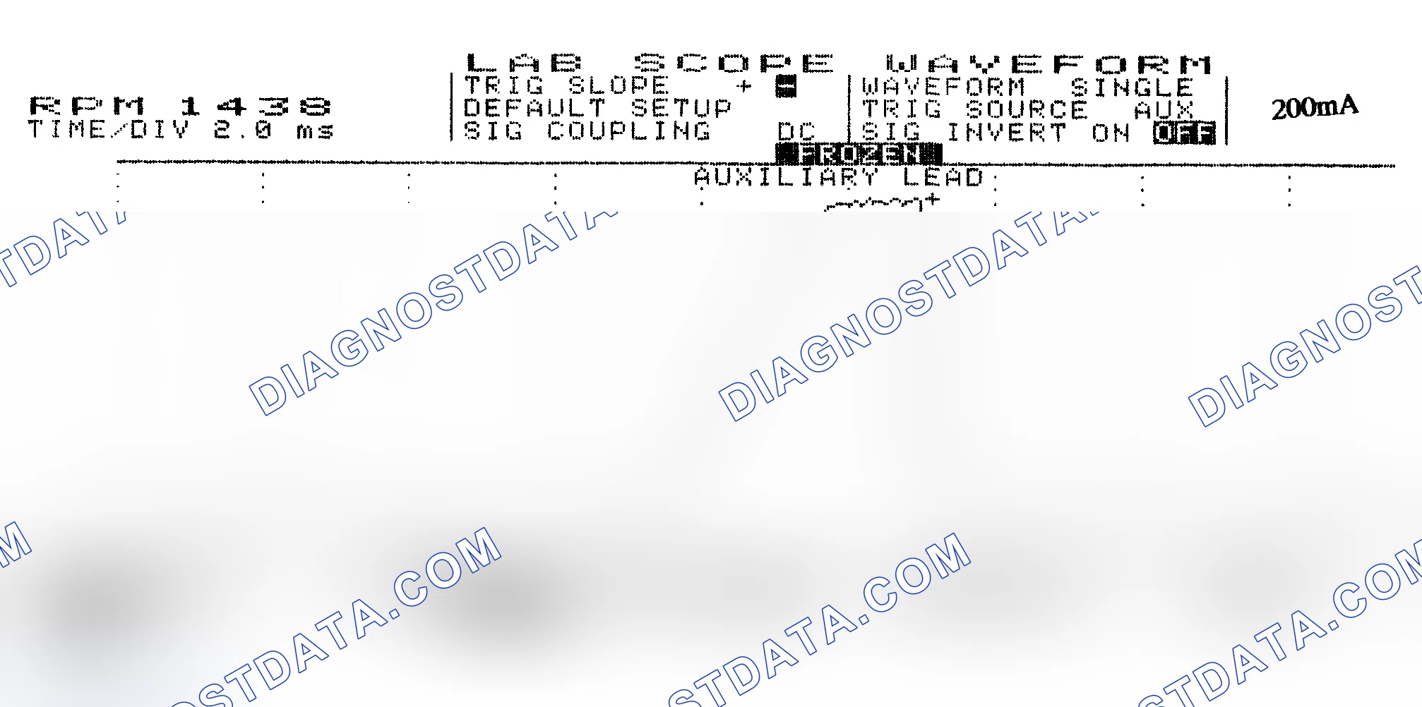 Scheme 15: Single Injector w/Normal Current Flow - Current Pattern