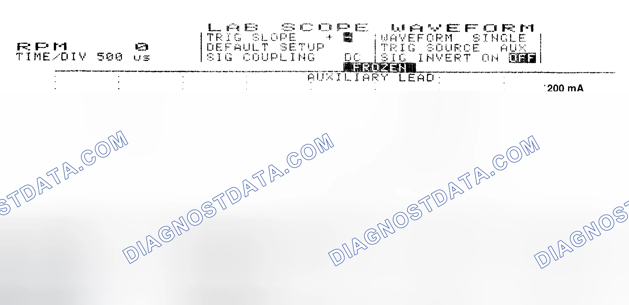 Scheme 17: Single Injector w/Normal Current Flow - Current Pattern