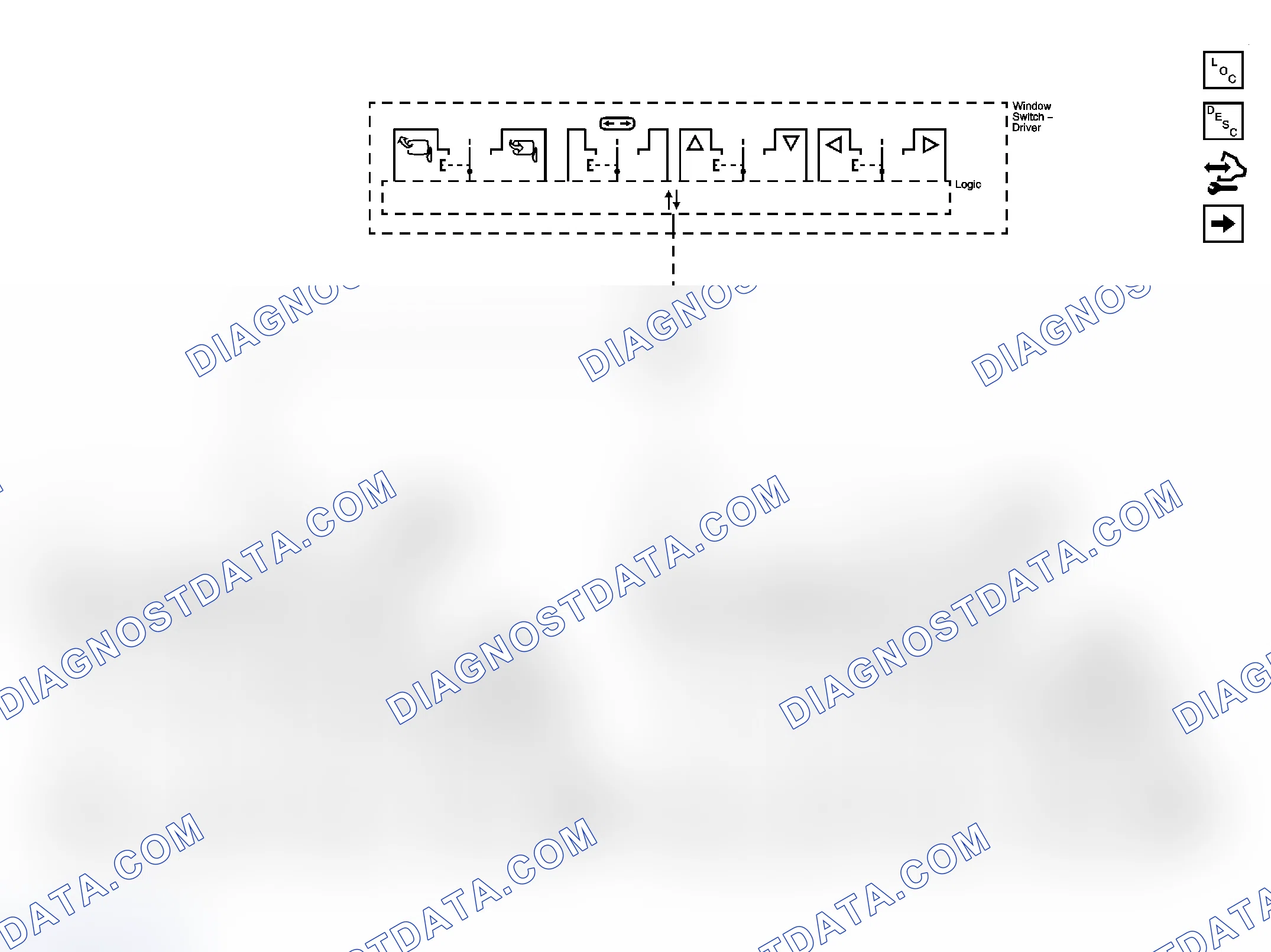Scheme 3: Outside Rearview Mirror Schematics