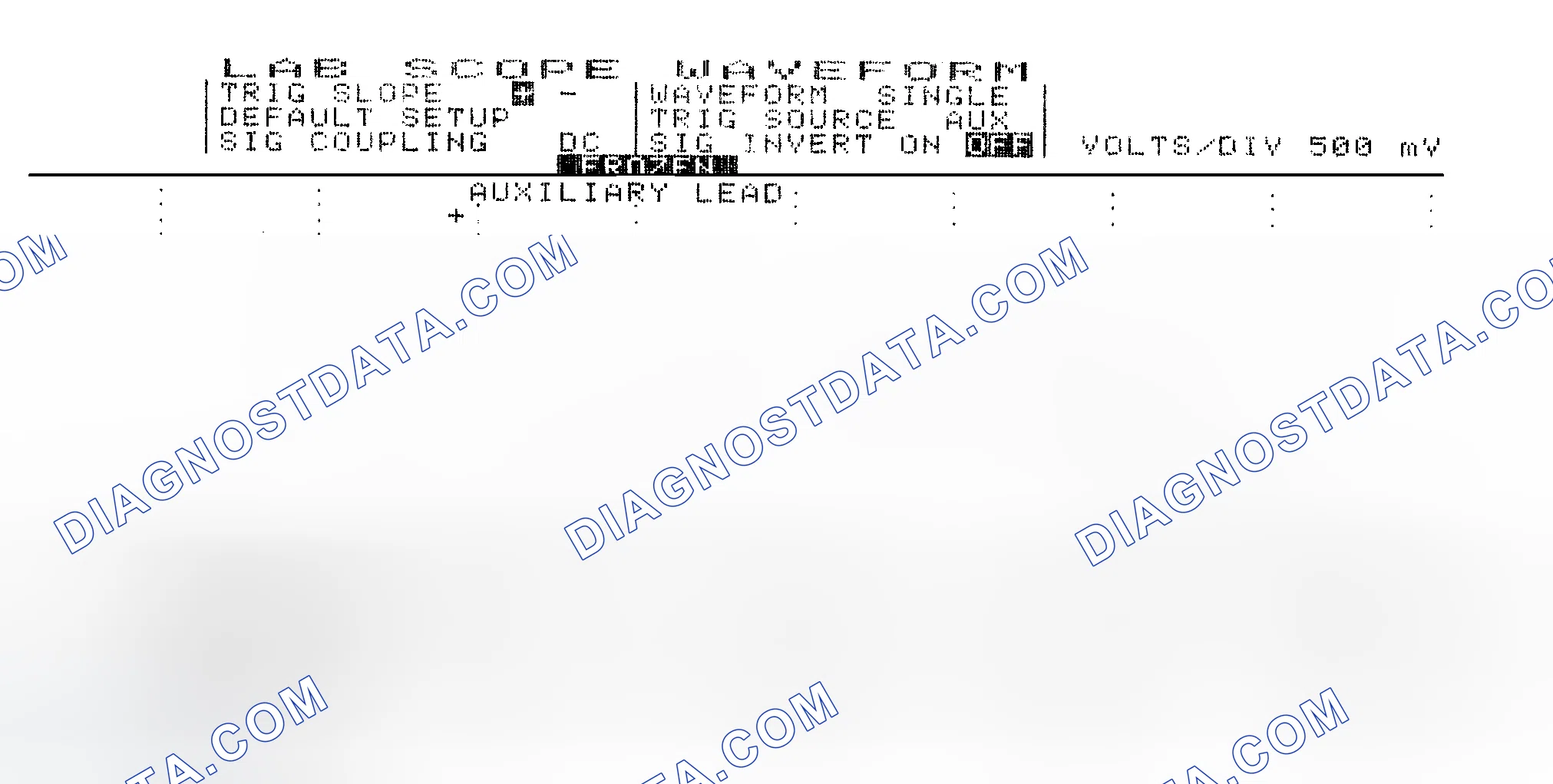Scheme 14: Single Injector w/Excessive Current Flow - Current Pattern