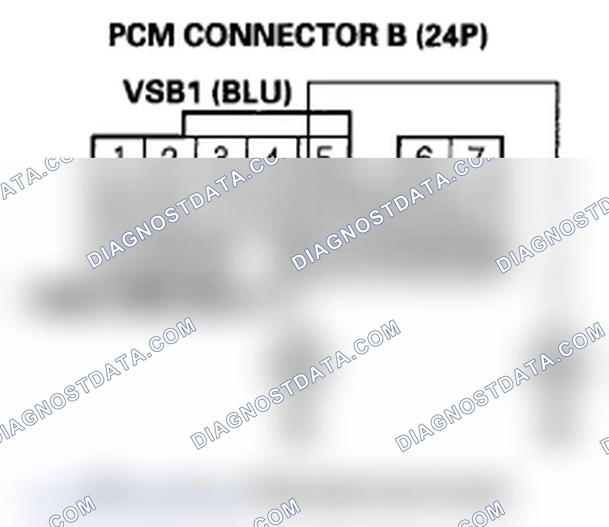 Scheme 124: DTC P2252: Rear A/F Sensor (Bank 1, Sensor 1) VS Circuit Low Voltage; DTC P2255: Front A/F Sensor (B