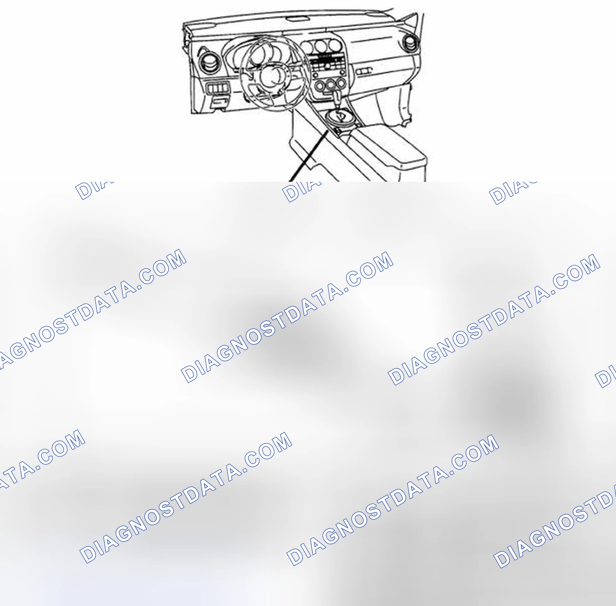 Scheme 292: AUTOMATIC TRANSAXLE SHIFT MECHANISM LOCATION INDEX