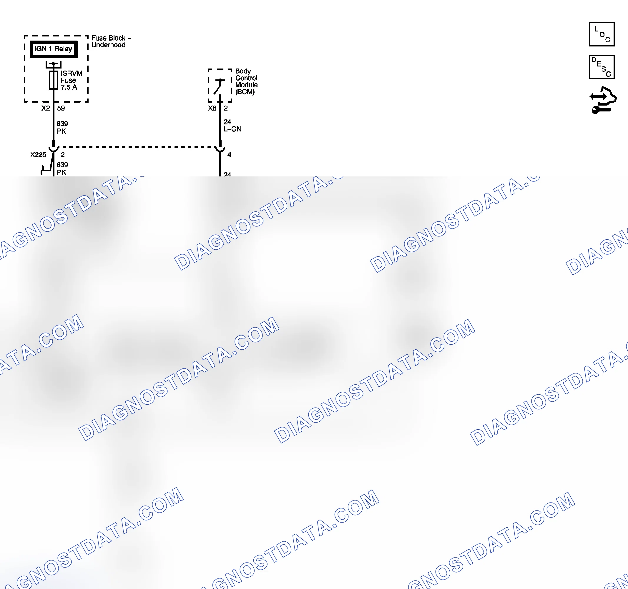 Scheme 1: Inside Rearview Mirror Schematics