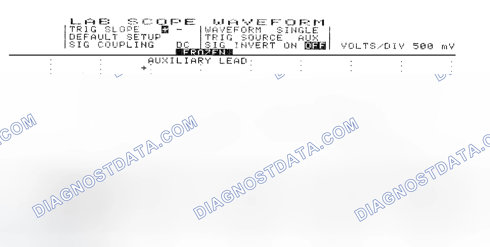 Scheme 14: Single Injector w/Excessive Current Flow - Current Pattern
