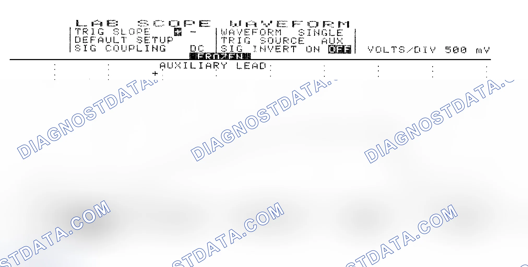 Scheme 14: Single Injector w/Excessive Current Flow - Current Pattern
