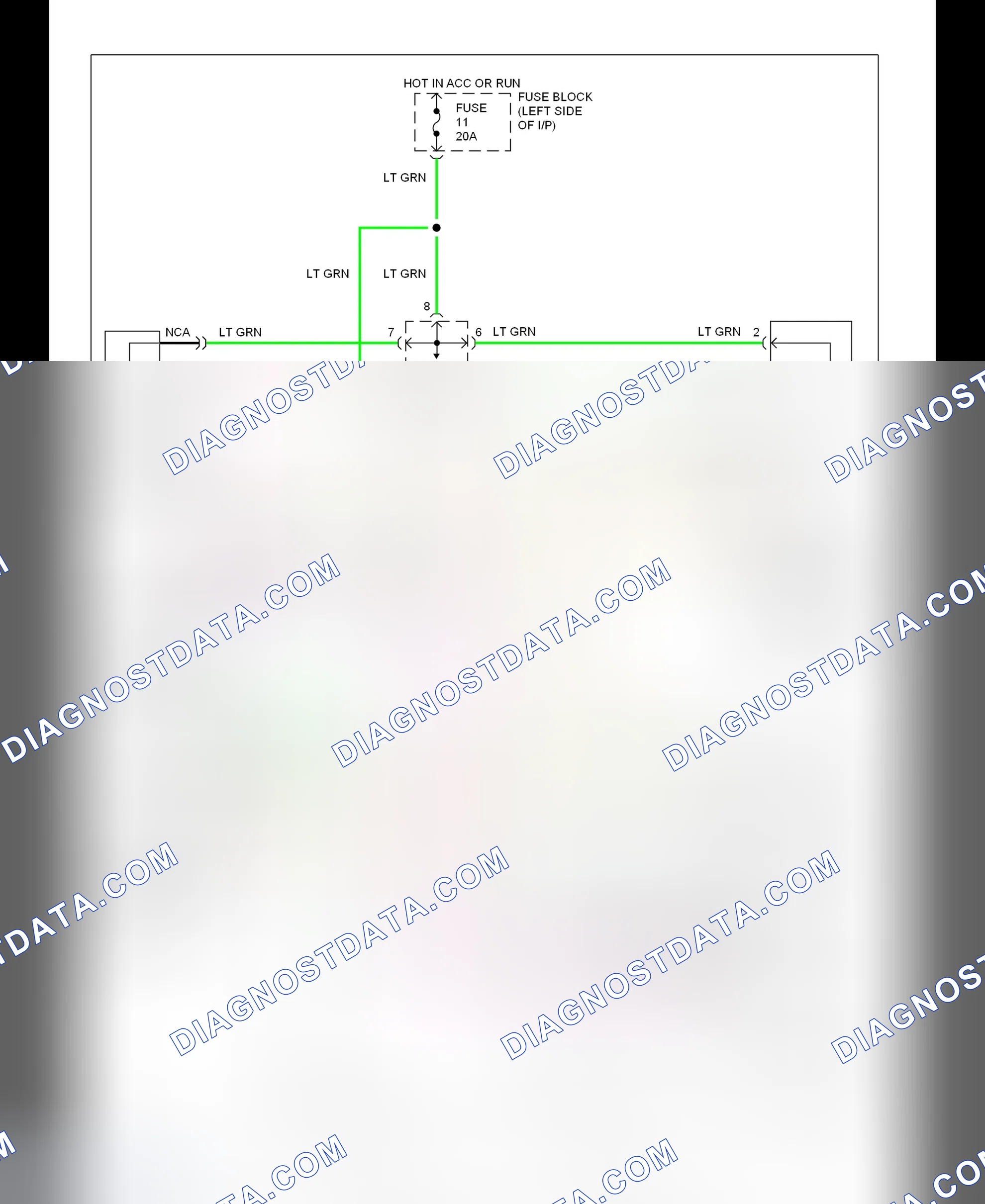 Fig. 5: Wiper/Washer System (Altima)