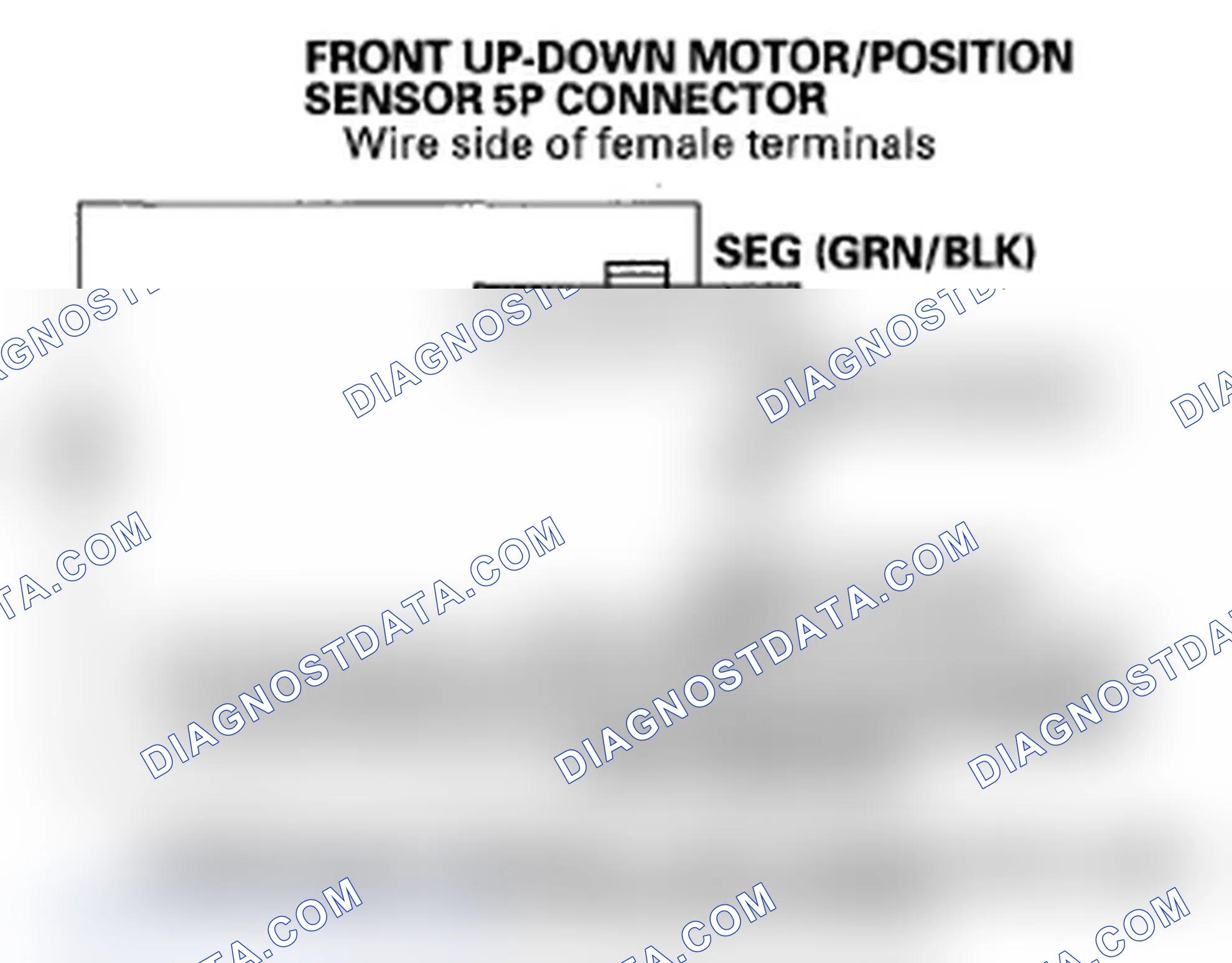 Scheme 17: DTC B1826: Power Seat Front Up-down Motor Pulse Error