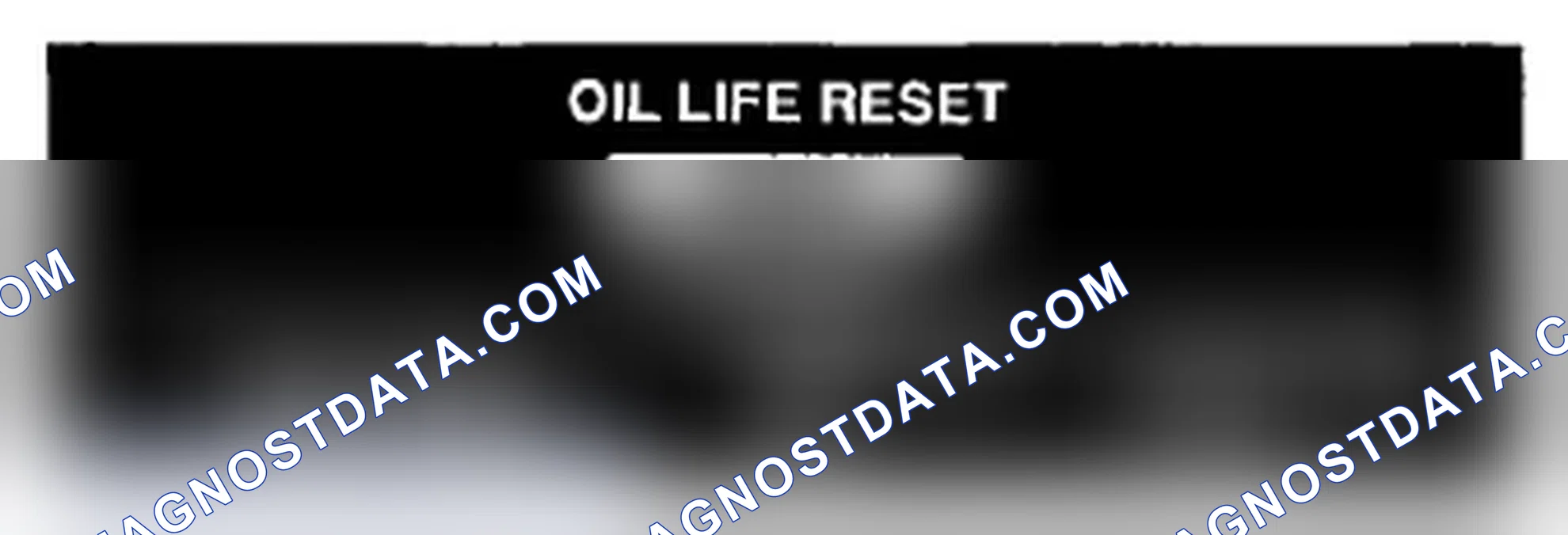 Scheme 18: Resetting the Maintenance-Information Display