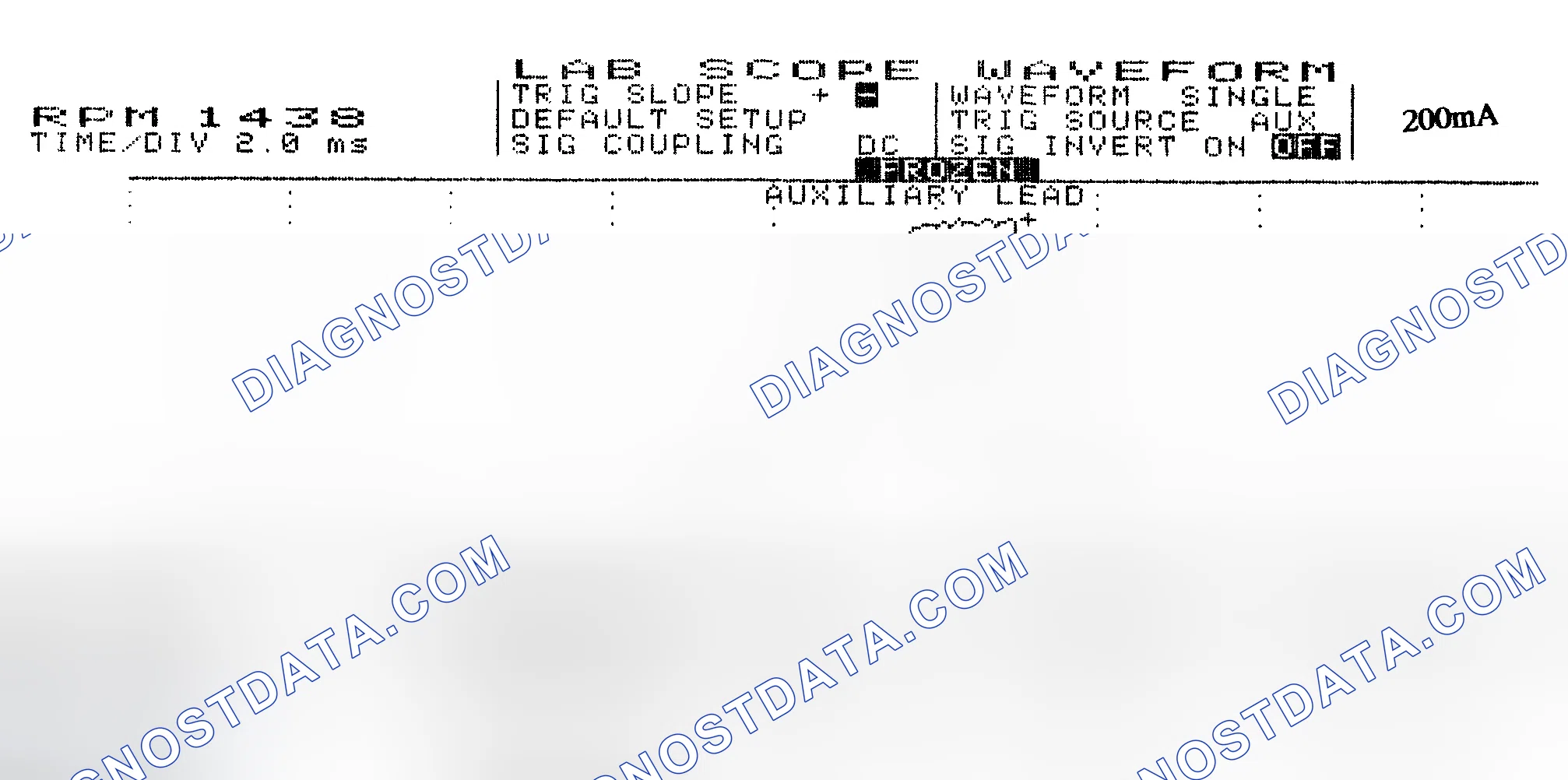 Scheme 15: Single Injector w/Normal Current Flow - Current Pattern