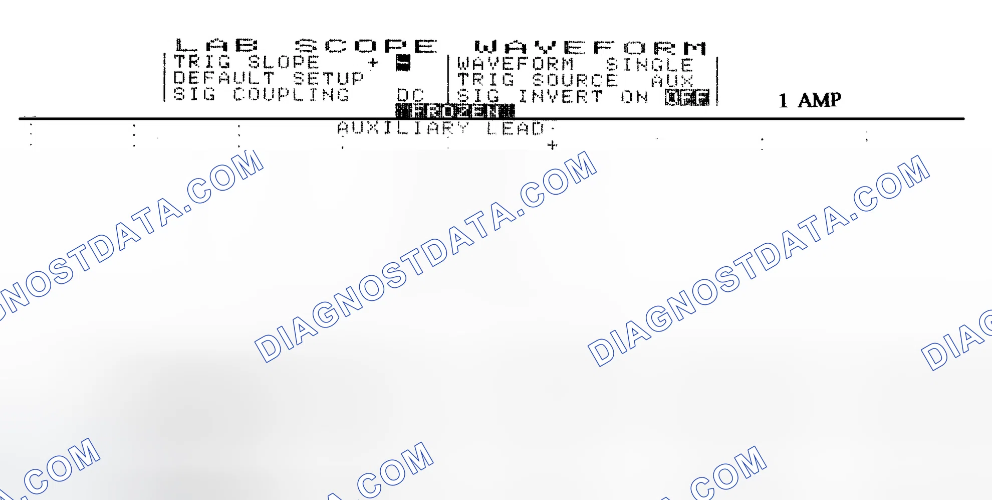 Scheme 20: Single Injector w/Normal Current Flow - Current Pattern