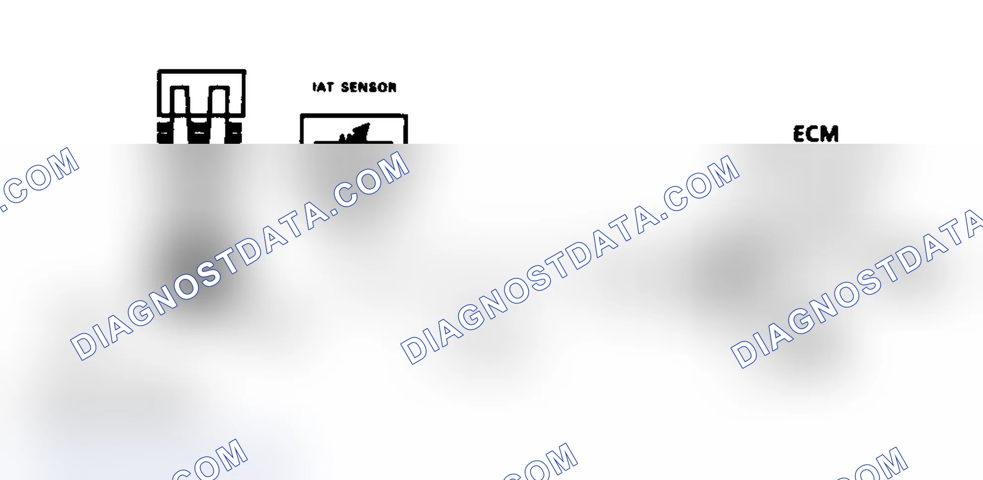 Scheme 231: CODE 23 - MAT Sensor Temp. Low Schematic (4.3L Turbo)