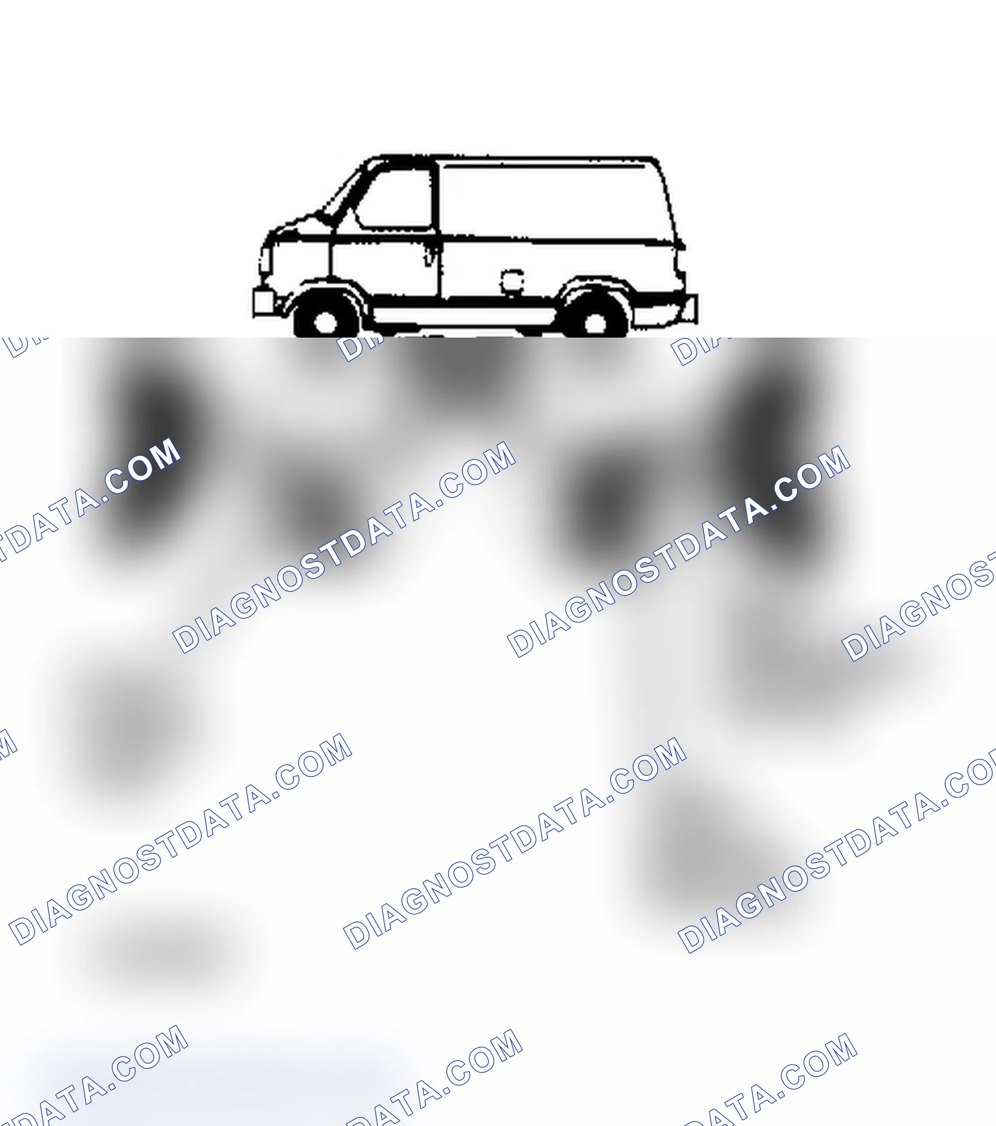 Scheme 7: Jacking Points (Astro Van & Safari Van)