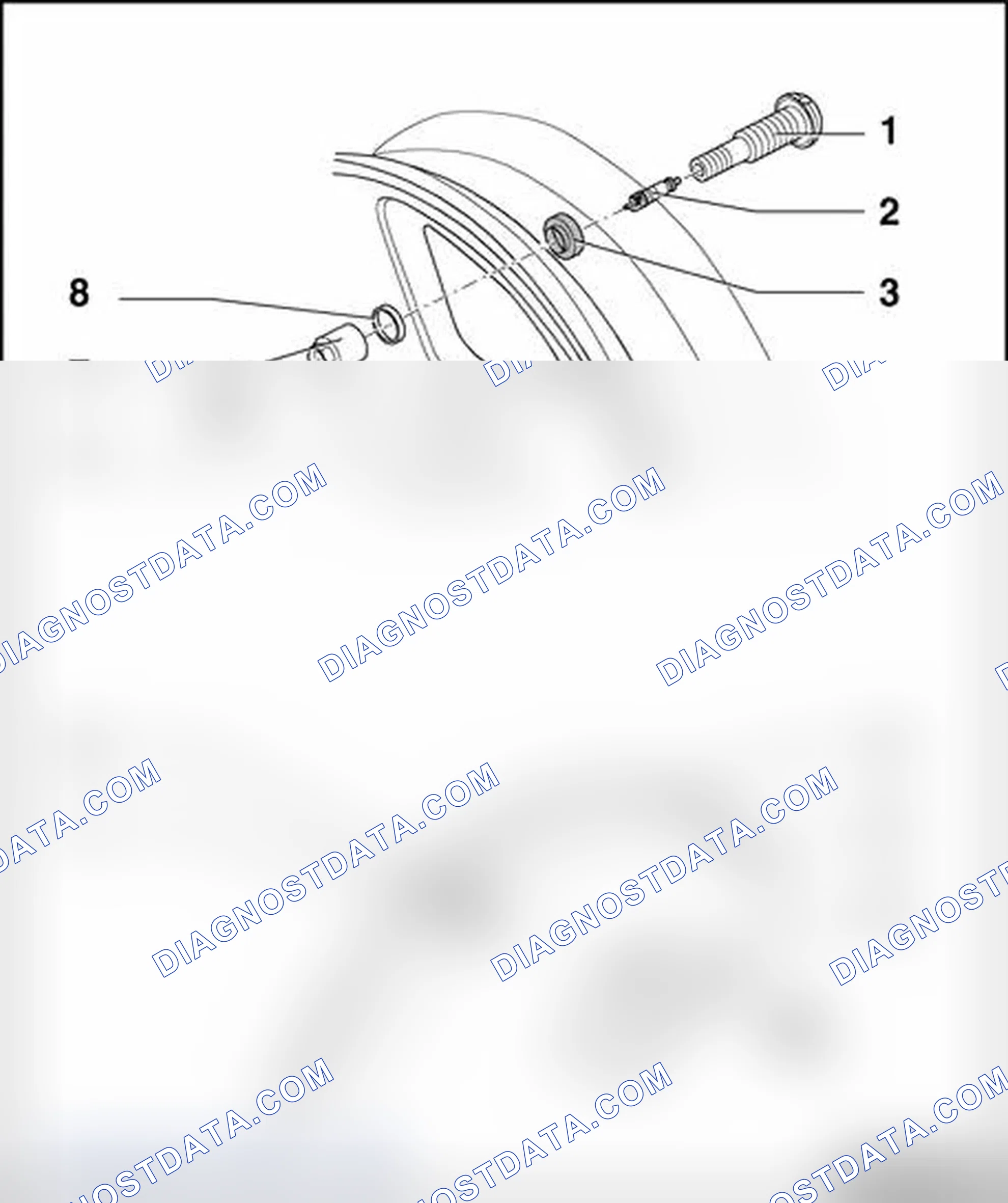 Scheme 9: Tire Pressure Monitoring, Assembly Overview