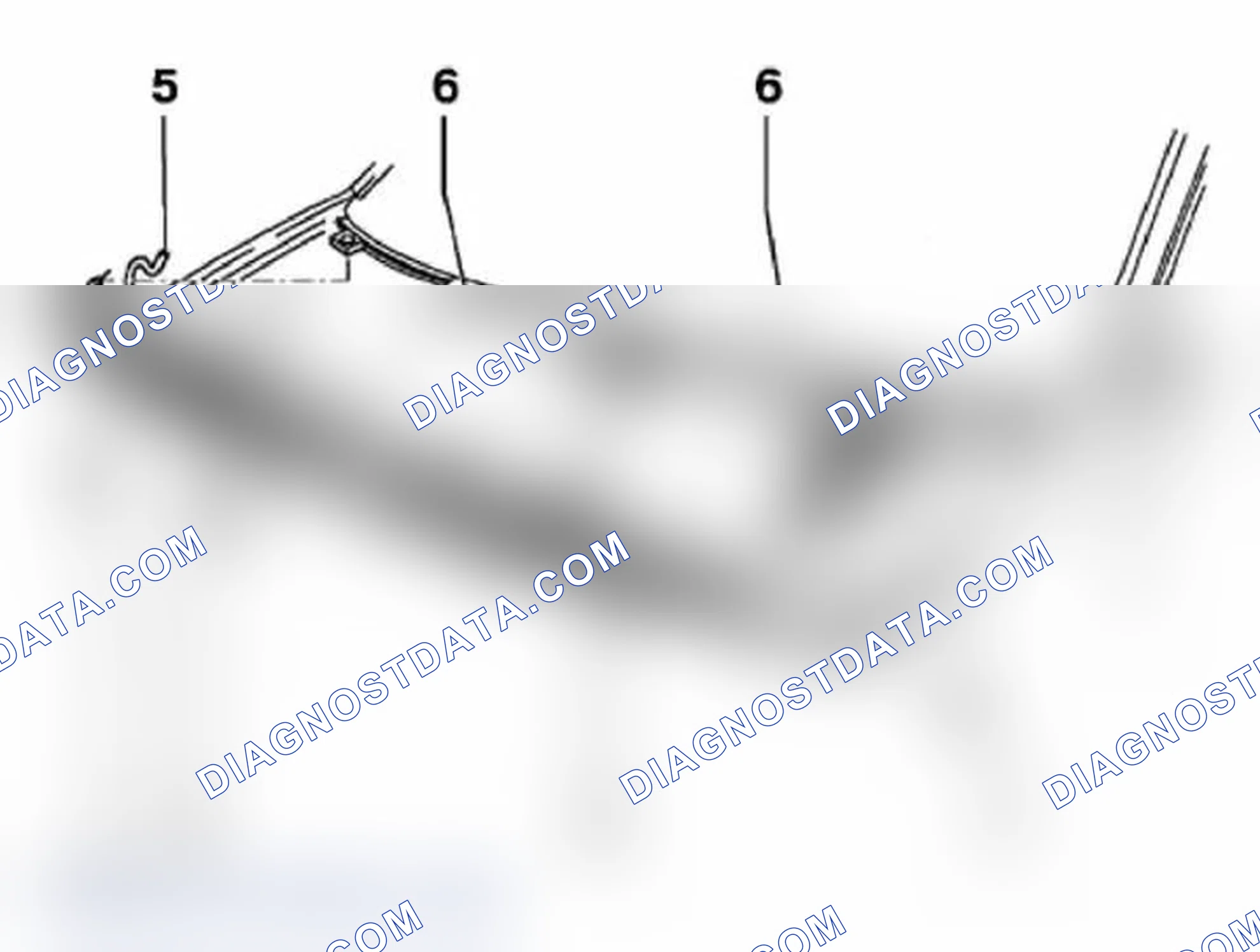 Scheme 1: Removing and installing wiper motor and linkage