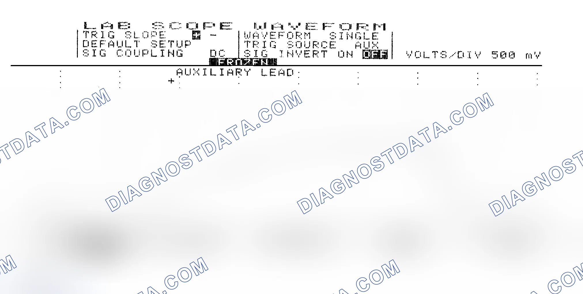 Scheme 14: Single Injector w/Excessive Current Flow - Current Pattern