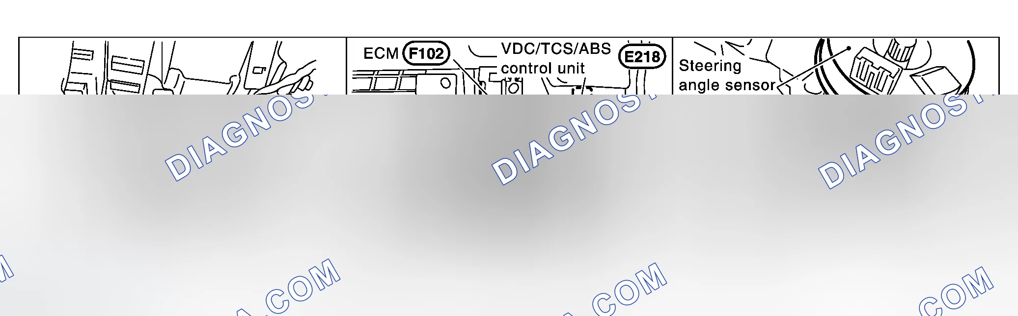 Scheme 34: Component Parts and Harness Connector Location
