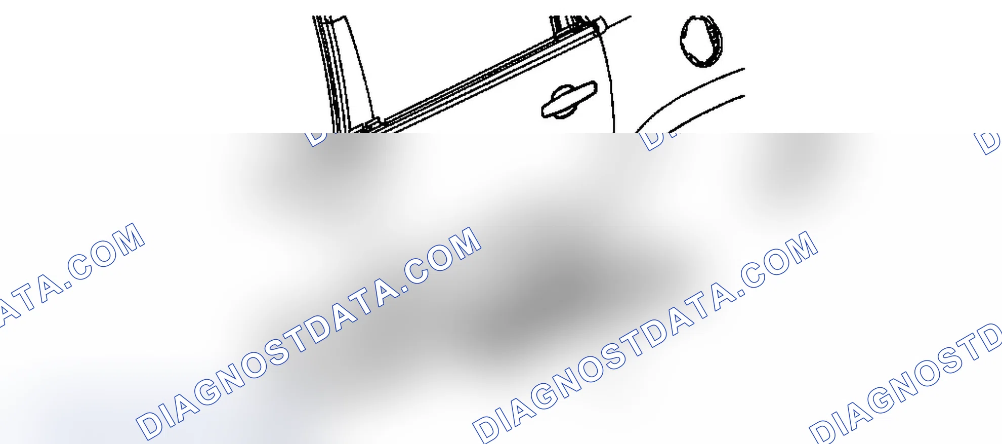 Scheme 51: Rear Side Door Molding Replacement (Acadia, Traverse)