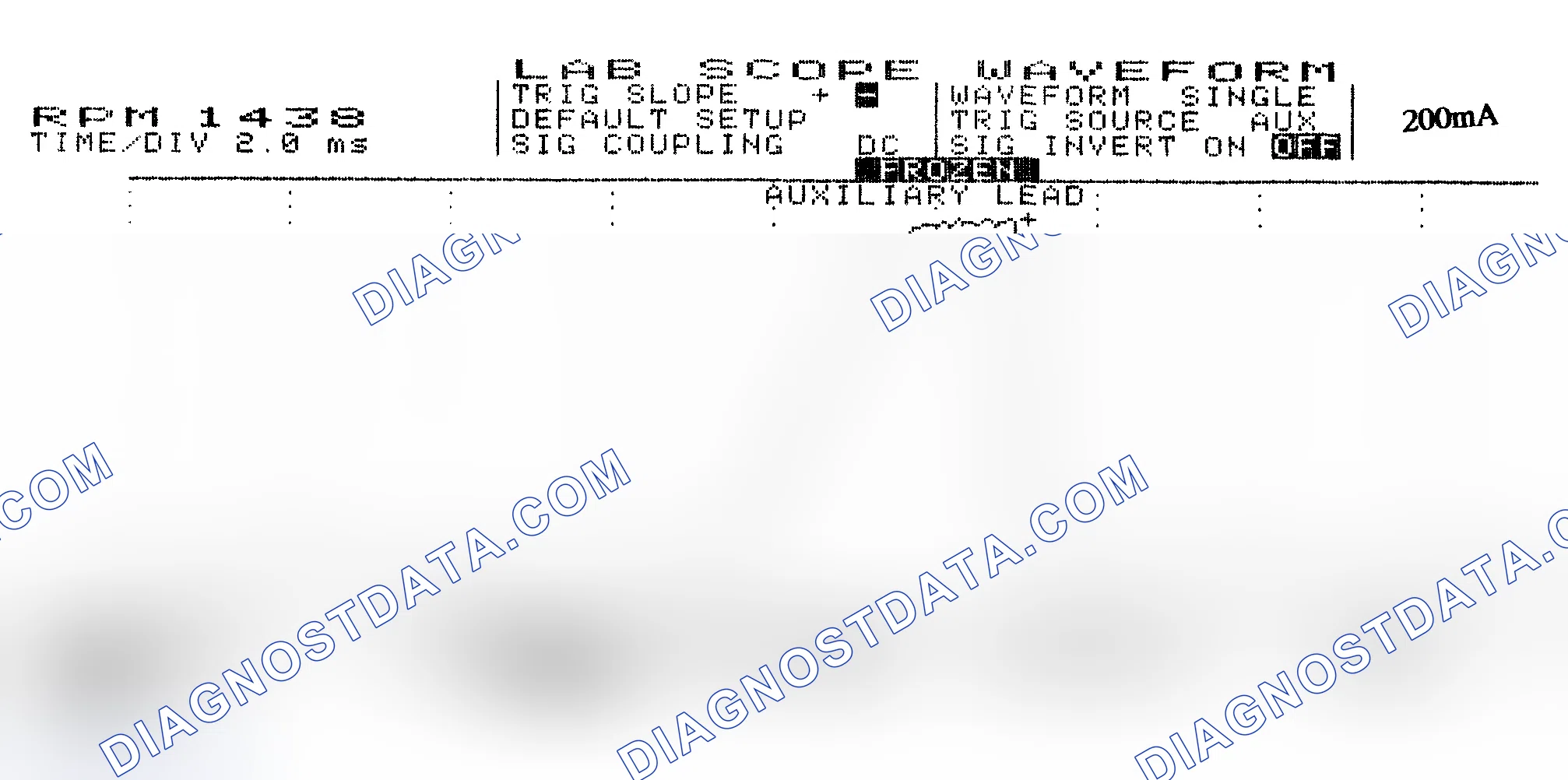 Scheme 15: Single Injector w/Normal Current Flow - Current Pattern