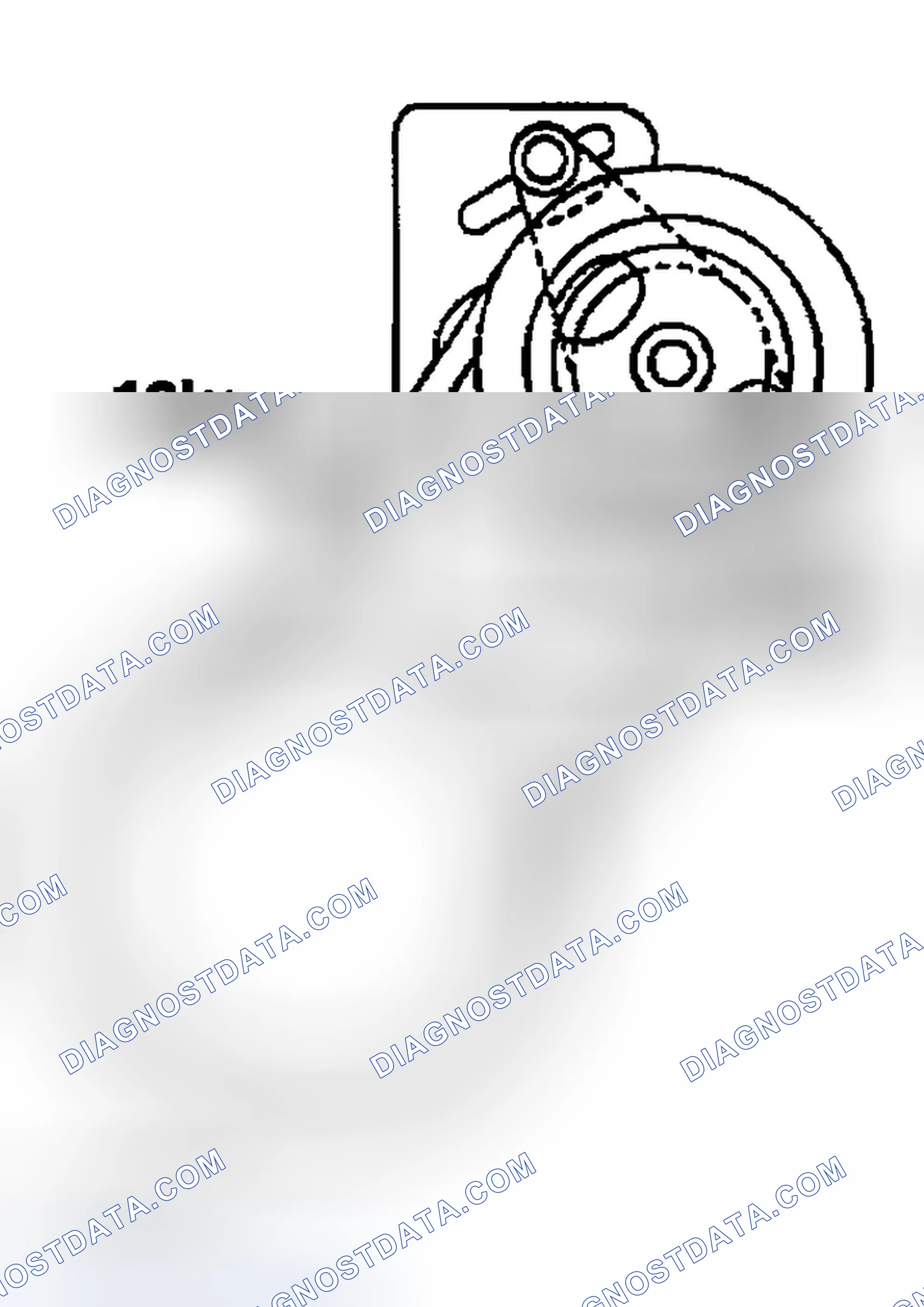 Scheme 30: CHECKING POWER STEERING BELT TENSION