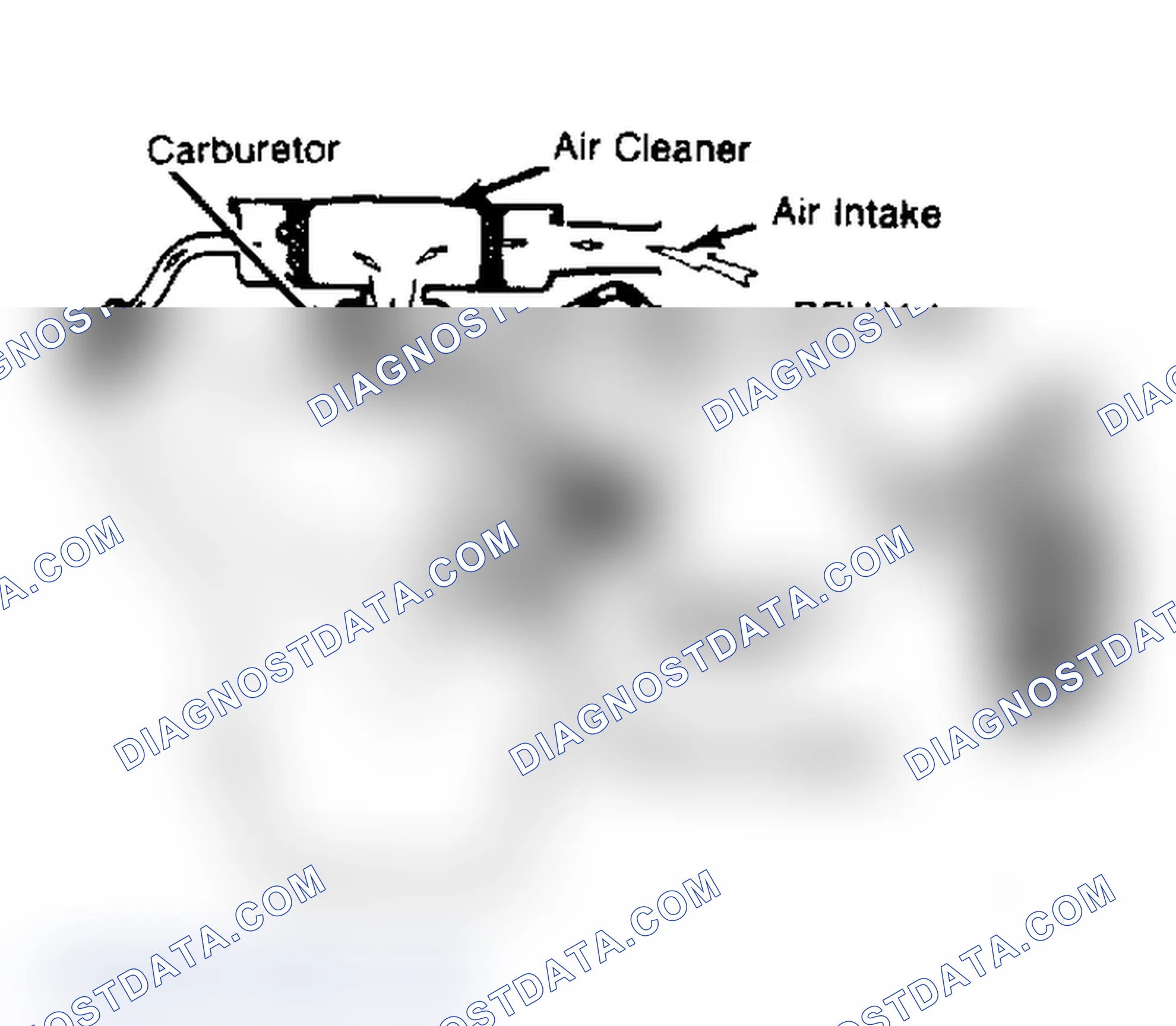 Scheme 49: Crankcase Ventilation System (Typical) Air mixes with blow-by gases and air/fuel mixture, then burns in combustion chamber.