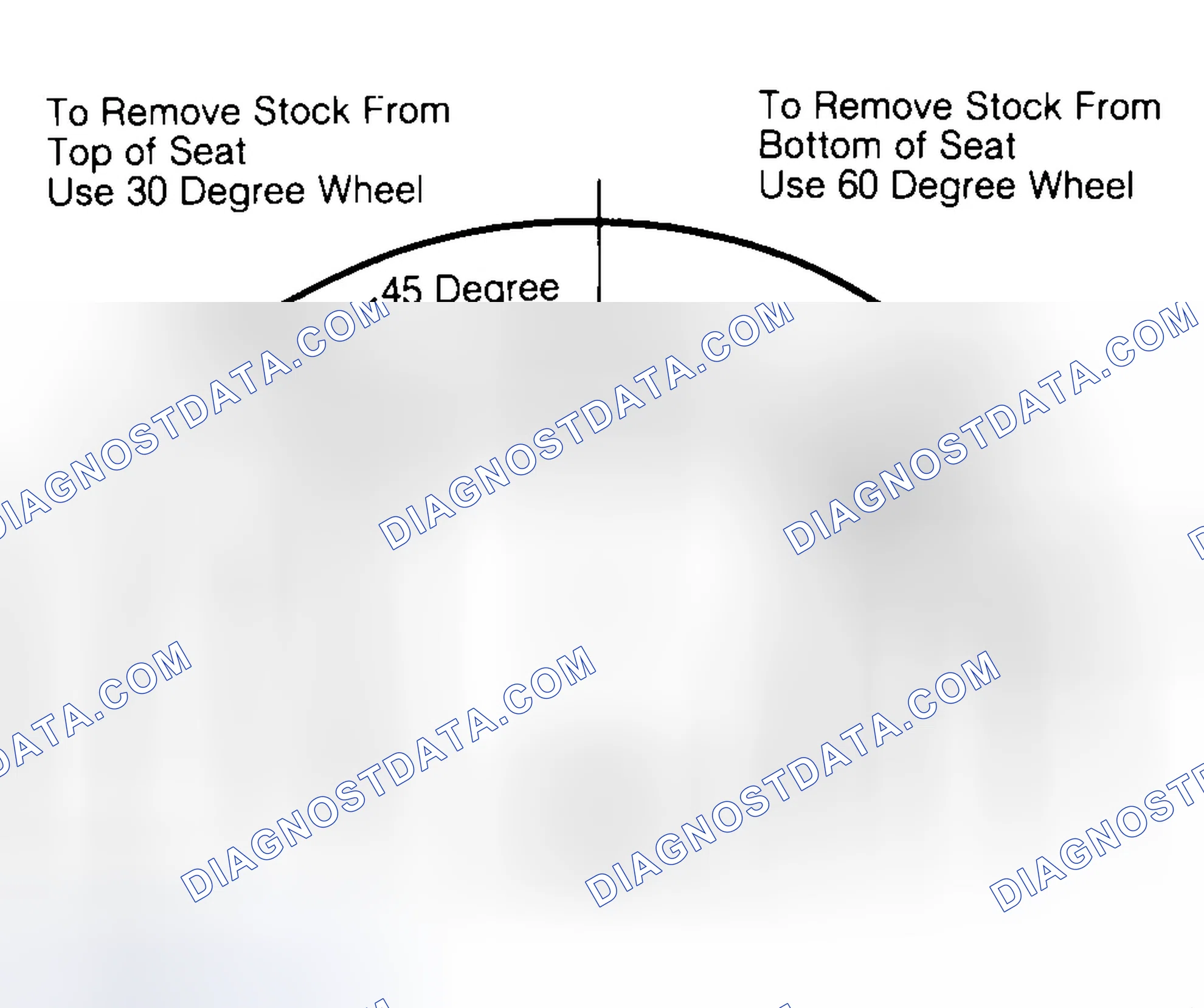 Scheme 19: Adjusting Valve Seat Width