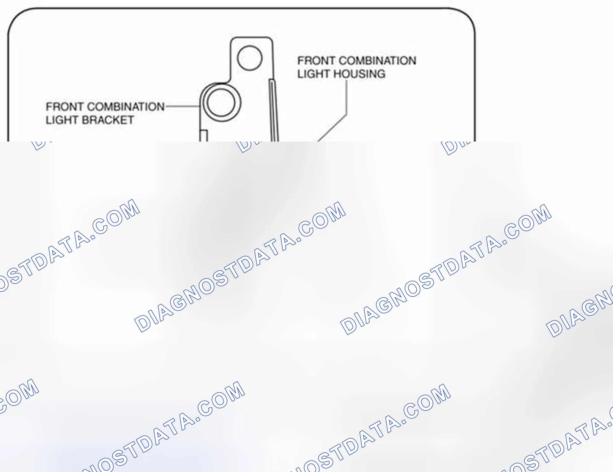 Scheme 34: FRONT COMBINATION LIGHT BRACKET REPLACEMENT