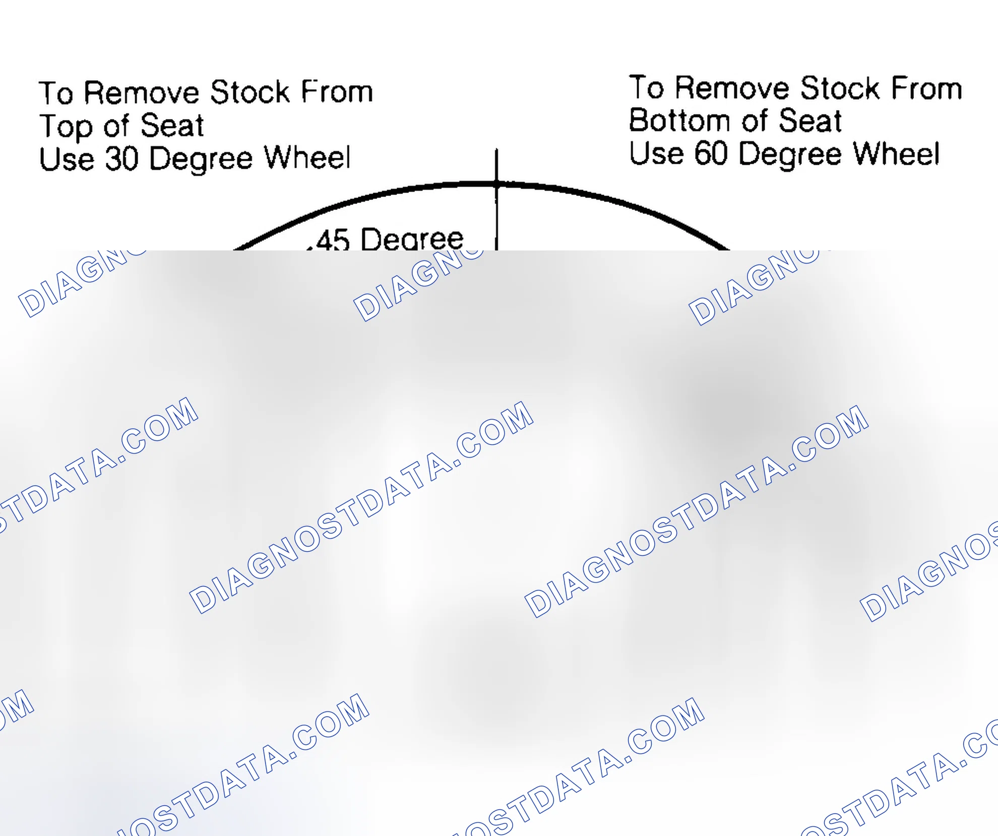 Scheme 19: Adjusting Valve Seat Width