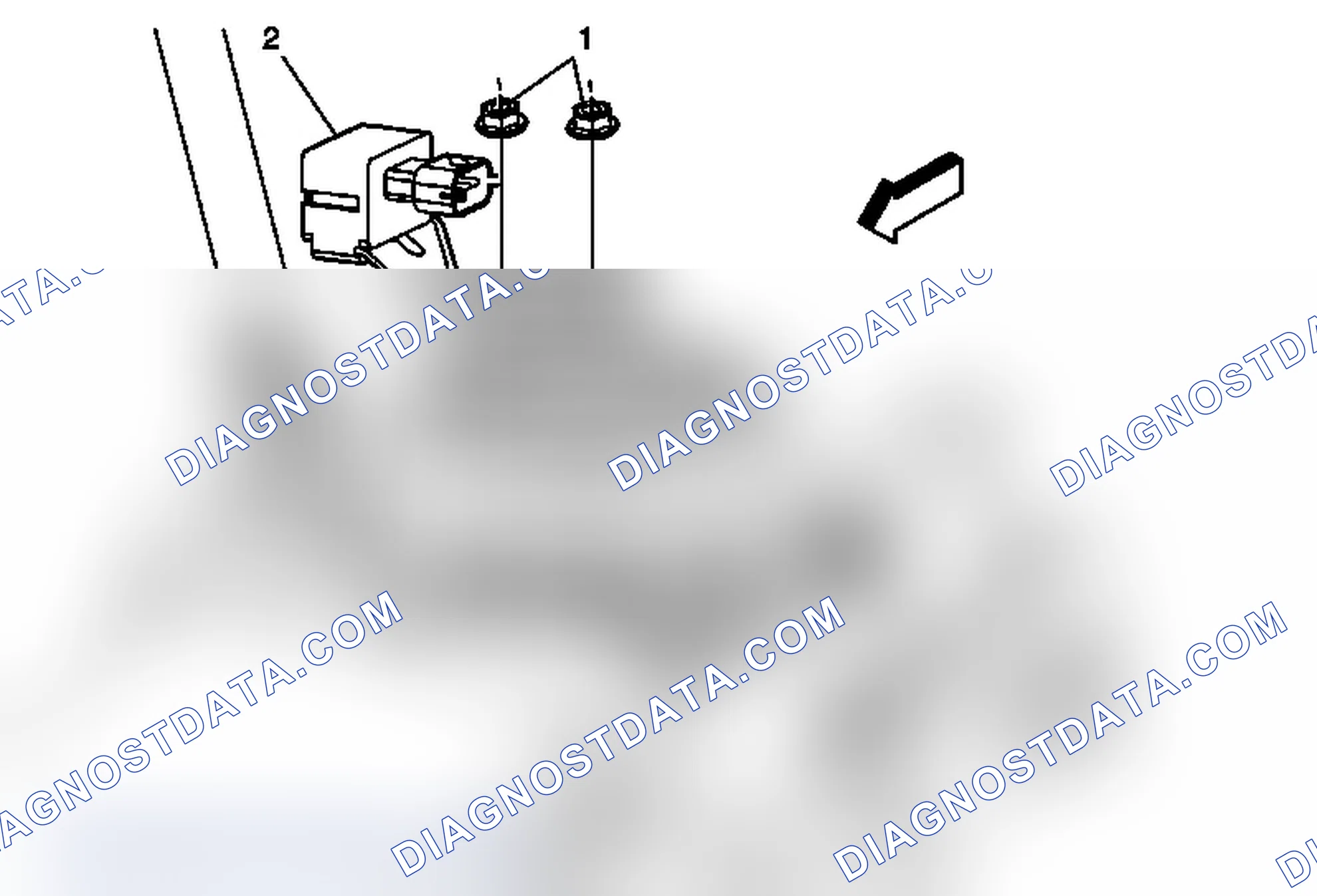 Scheme 3: Electronic Suspension Front Vertical Accelerometer Replacement - Upper