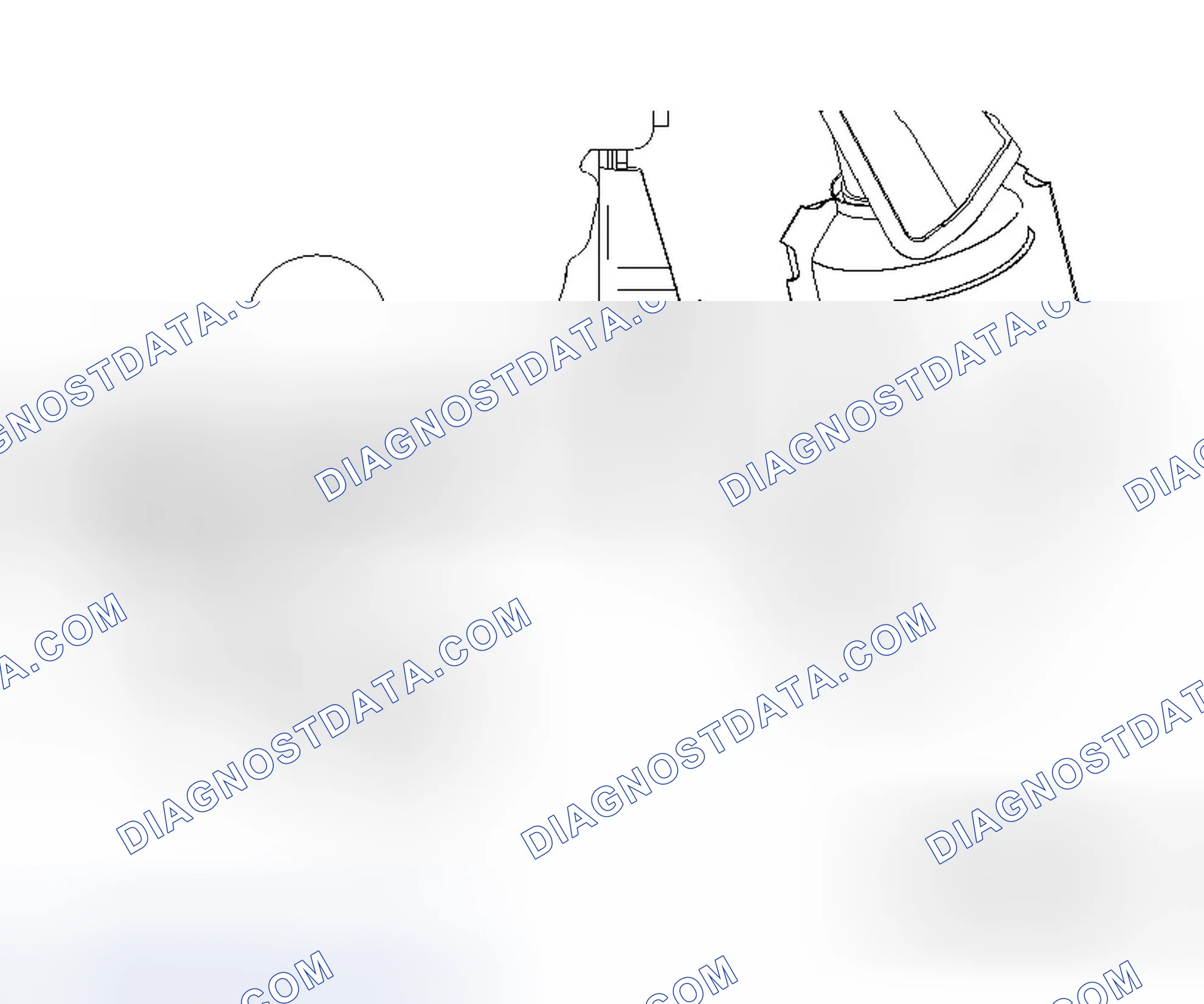 Scheme 602: >> A << EXHAUST MANIFOLD STAY, LEFT "B" INSTALLATION