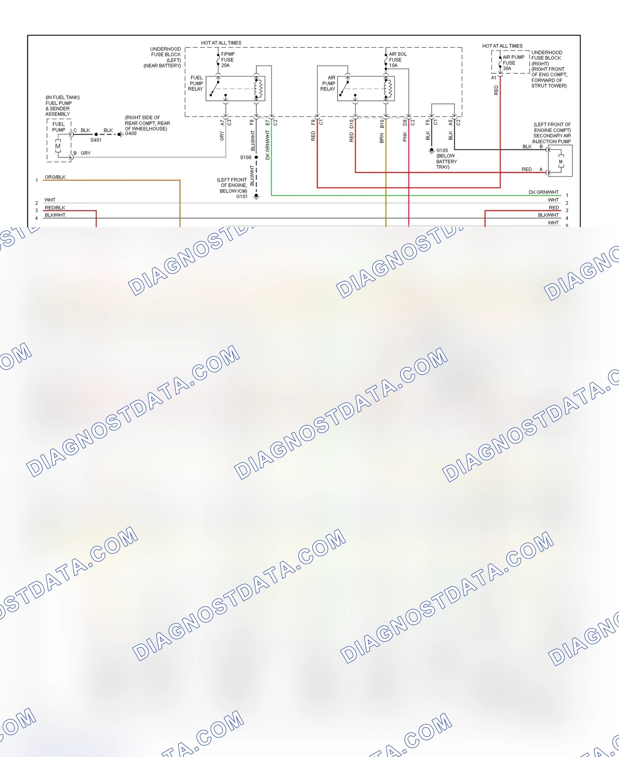 Scheme 188: PCM Wiring Diagram (Park Avenue - 3.8L - 3 Of 4)